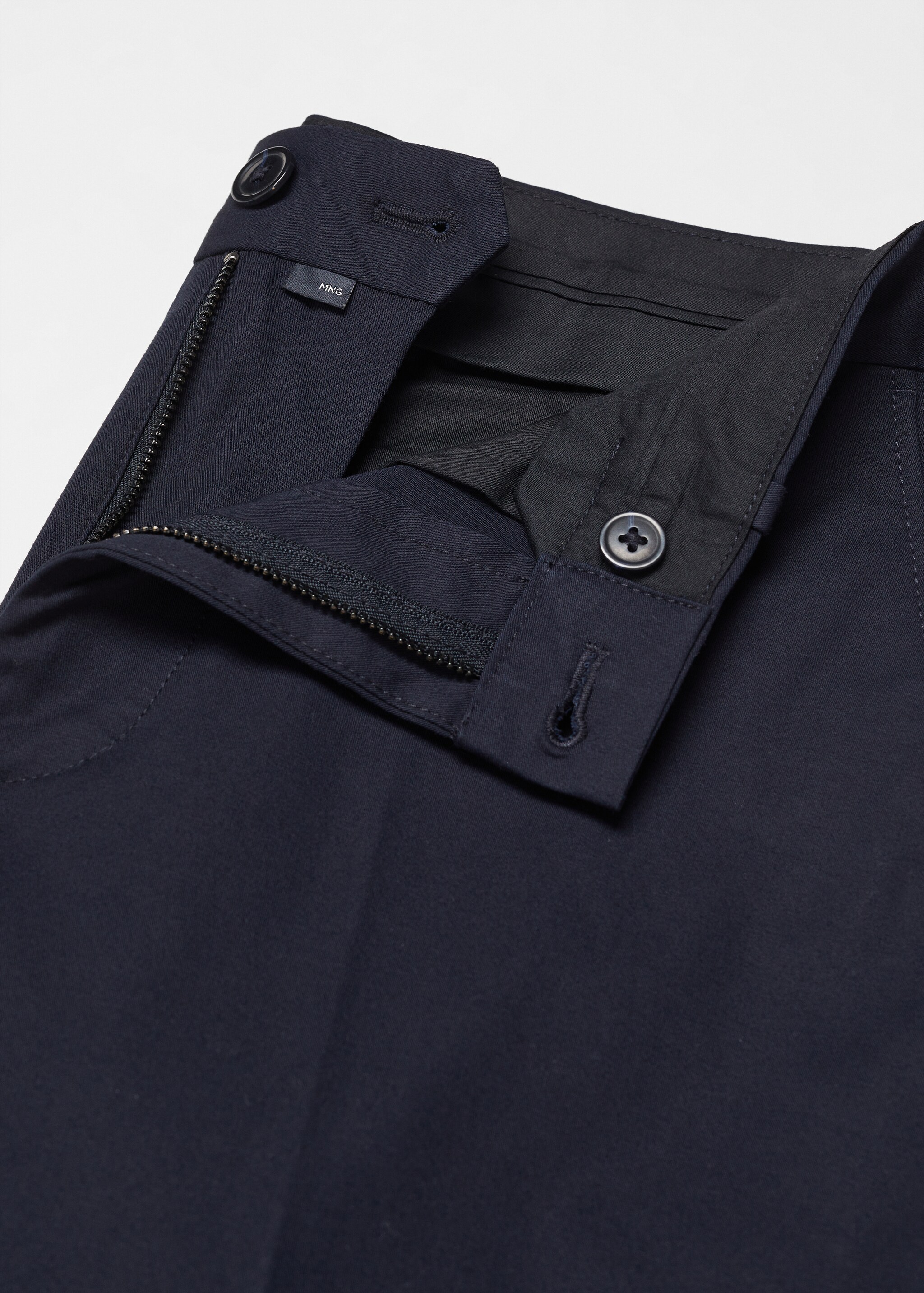 Regular-fit cotton trousers - Details of the article 8