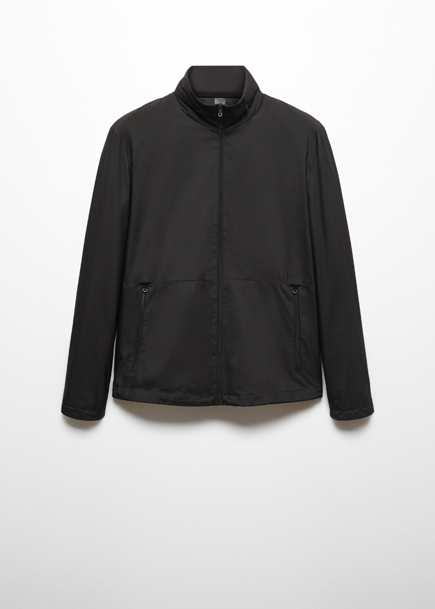 Water-repellent jacket with zip - Article without model