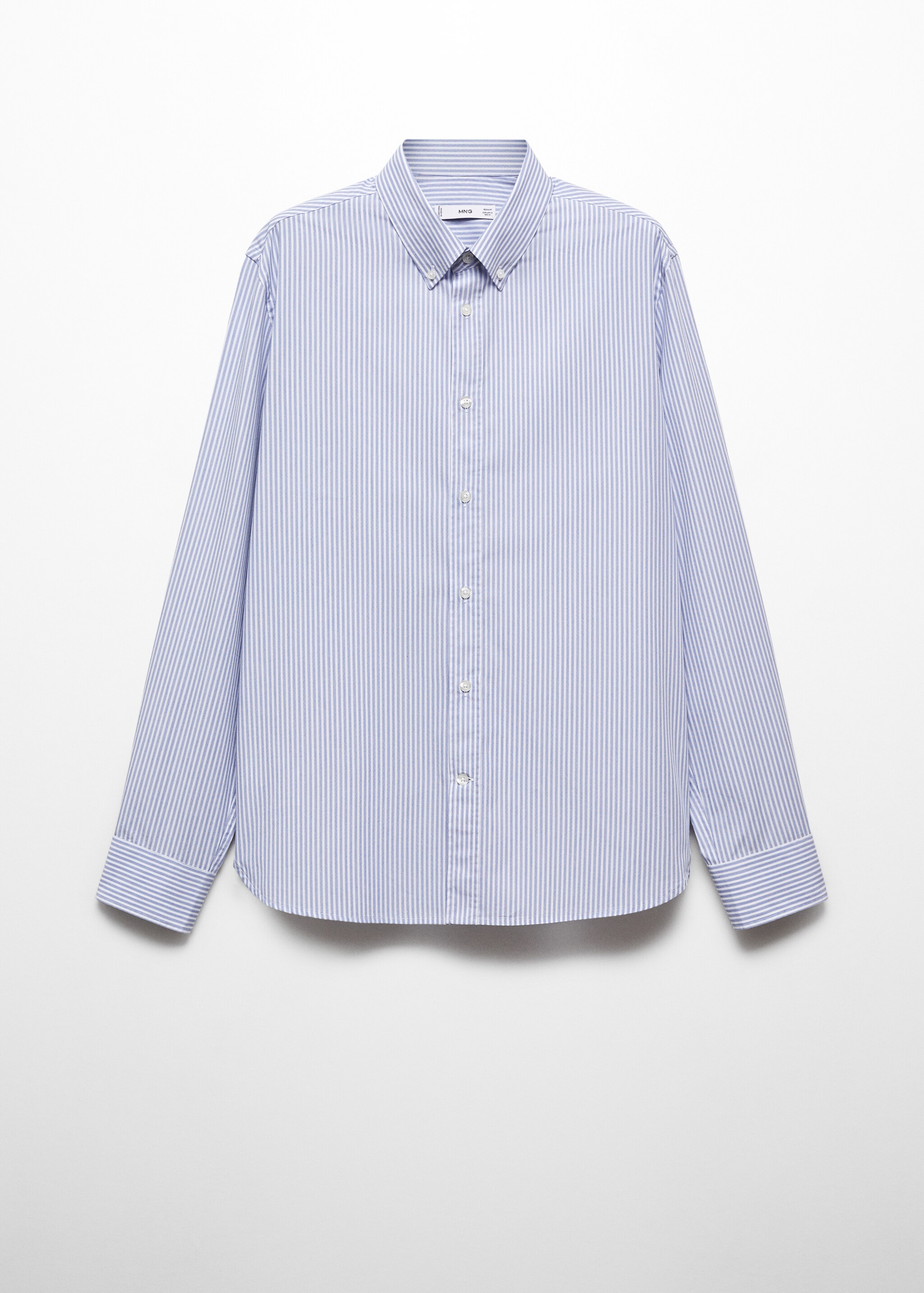 Camisa regular fit algodón rayas - Artículo sin modelo