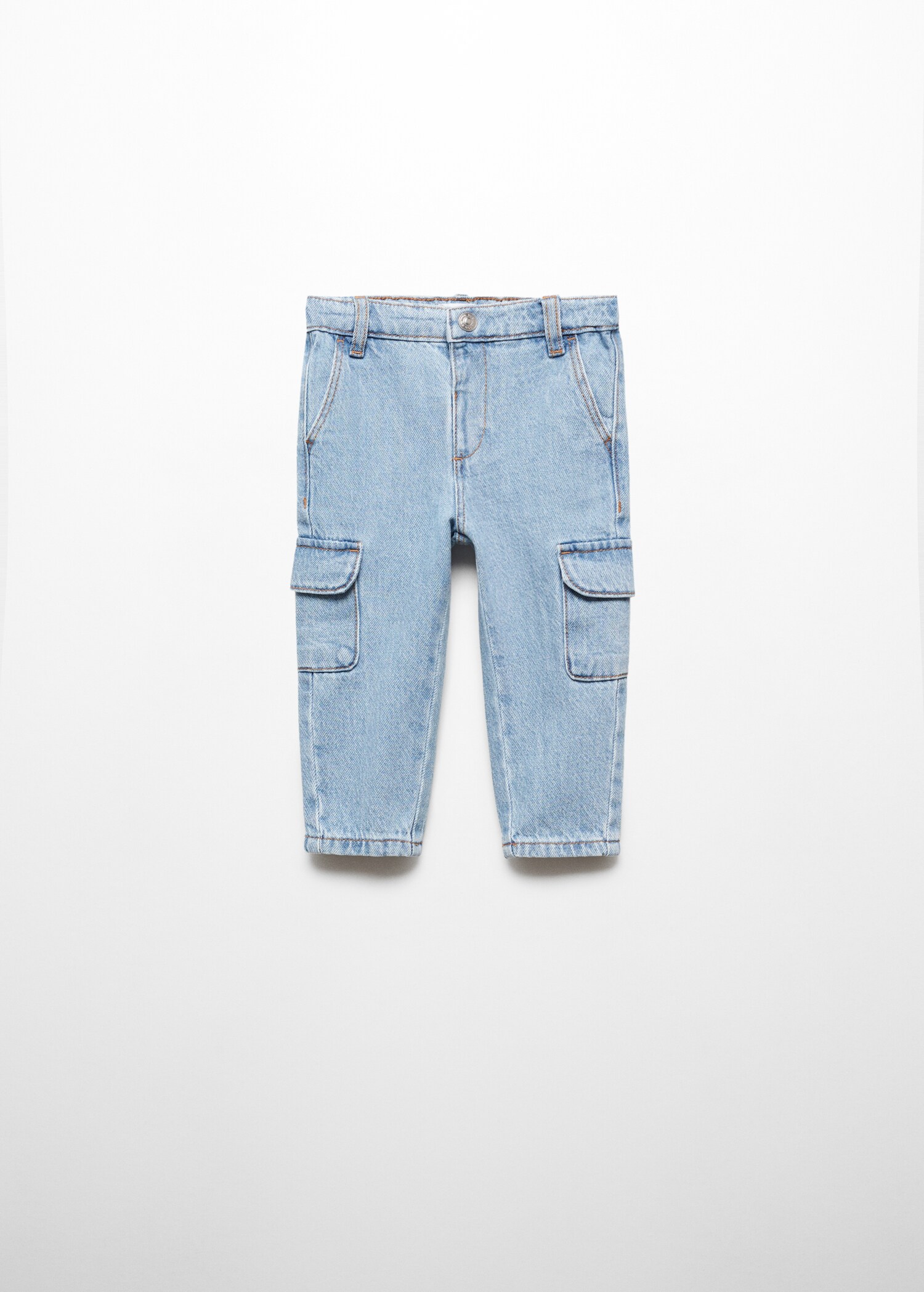 Cepli kargo jean pantolon - Modelsiz ürün