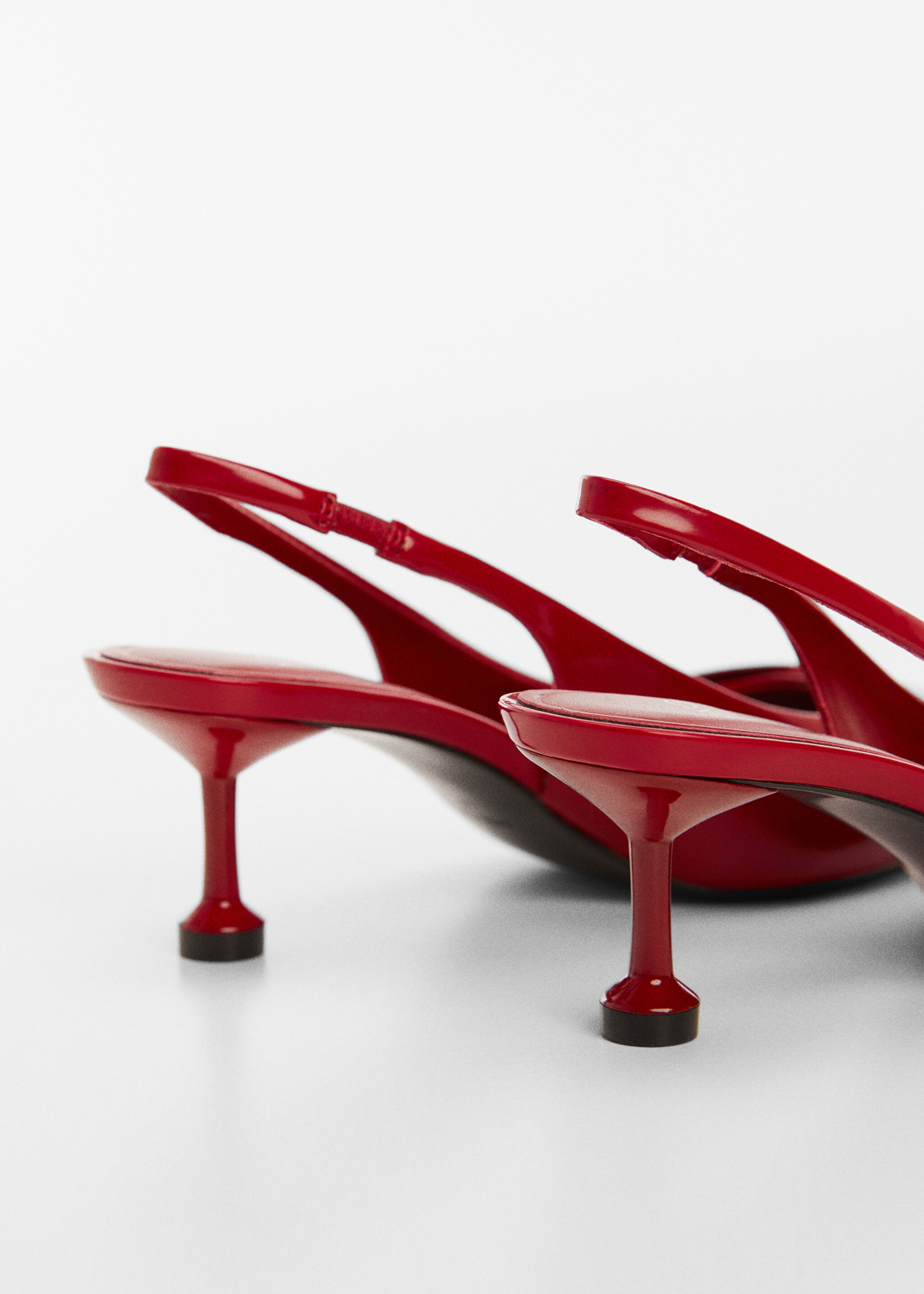 Chaussures talon nœud - Détail de l'article 1, Rouge. Ref: 67034469-00.