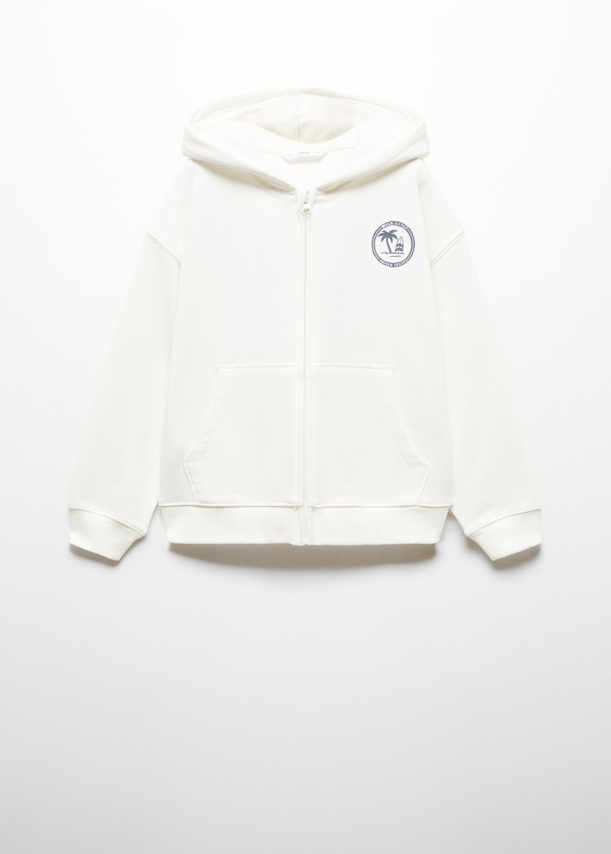 Zipped hoodie - Article without model