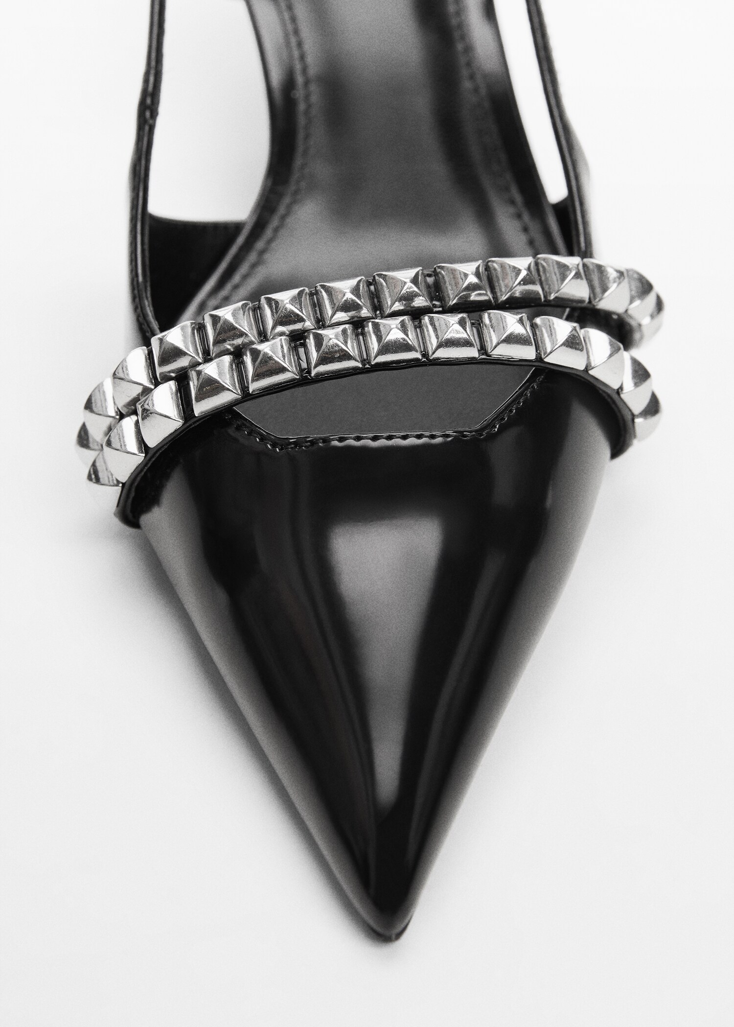 Studded slingback shoes - Details of the article 2