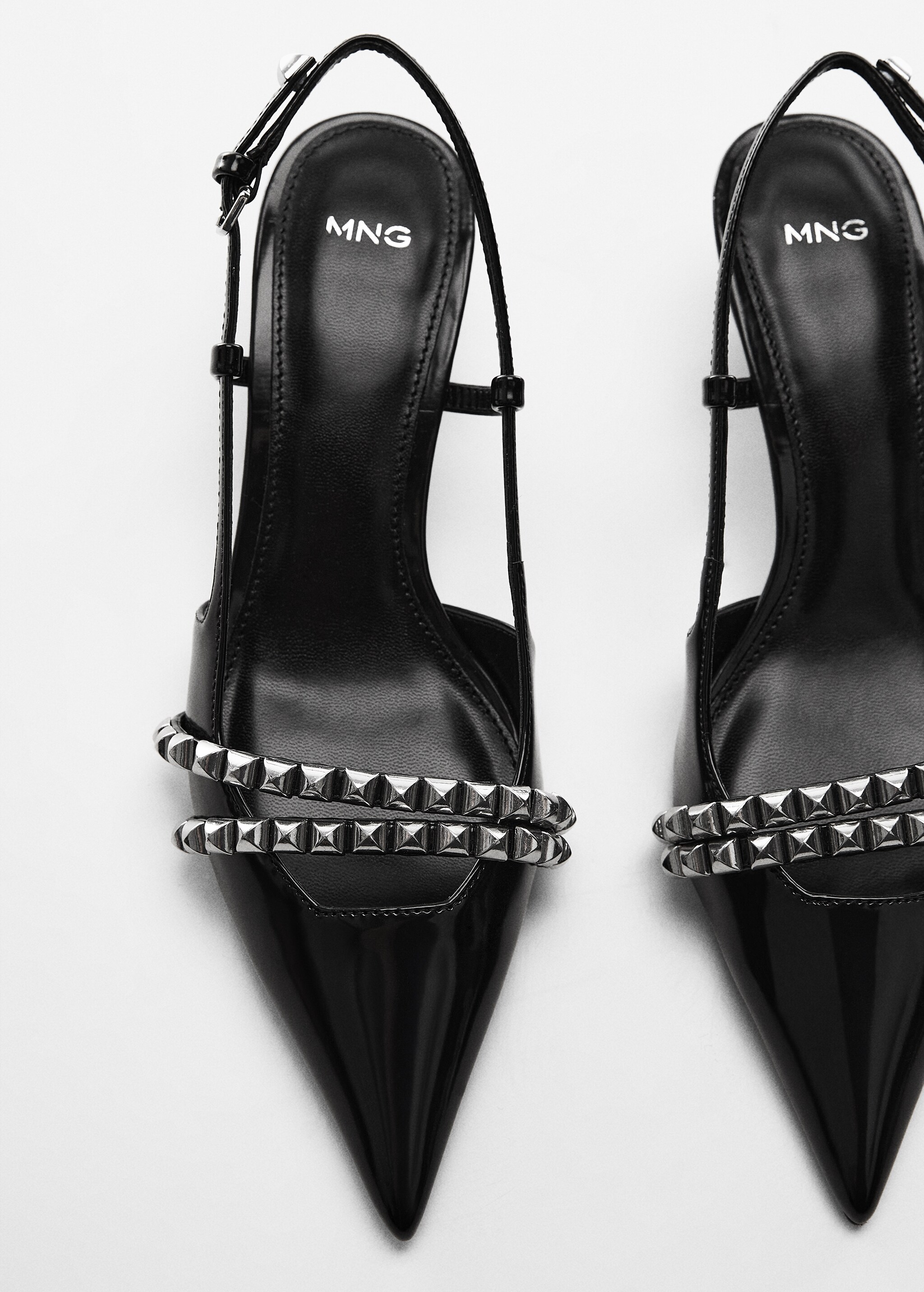 Studded slingback shoes - Details of the article 5