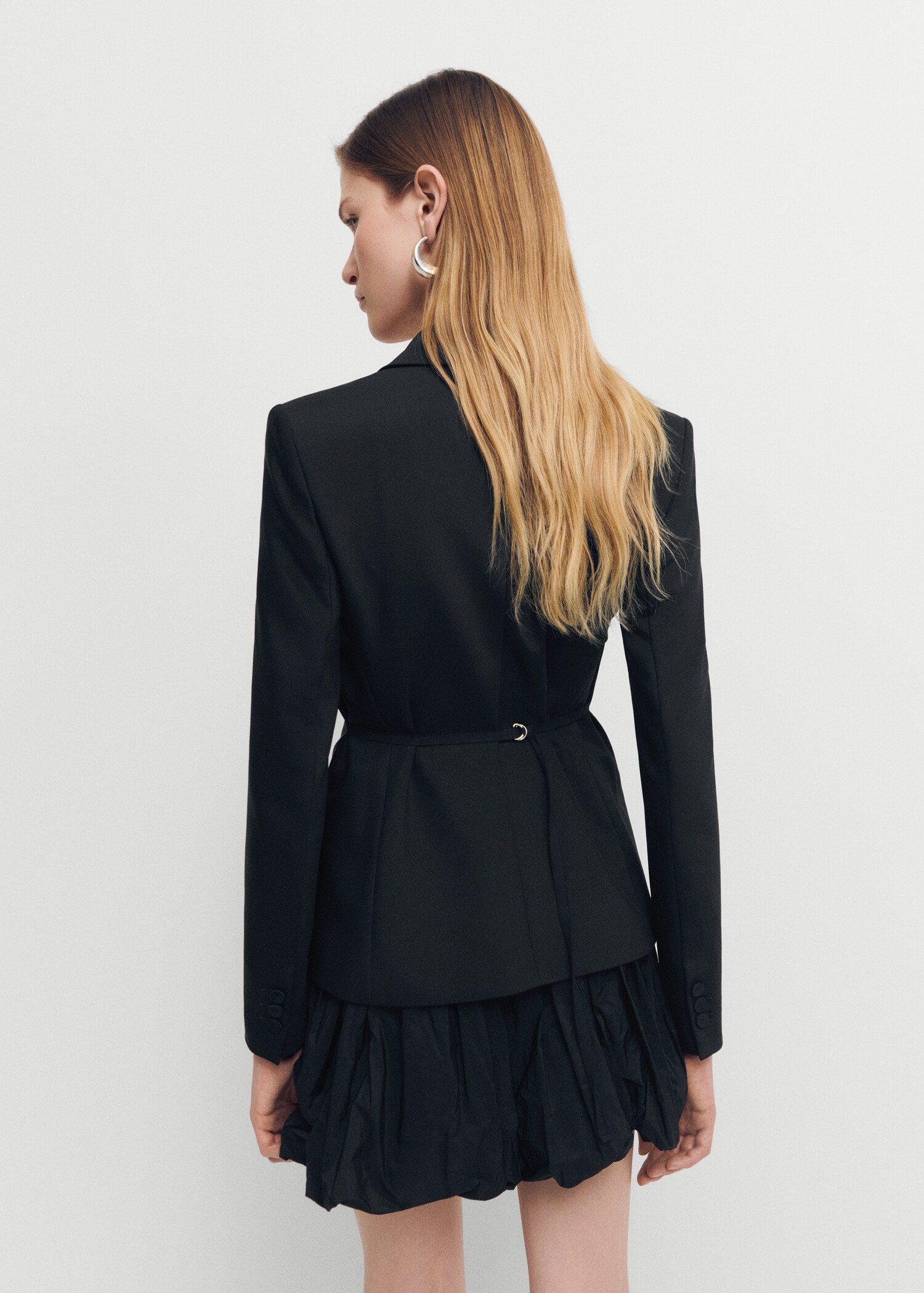 Veste costume cintrée - Verso de l’article