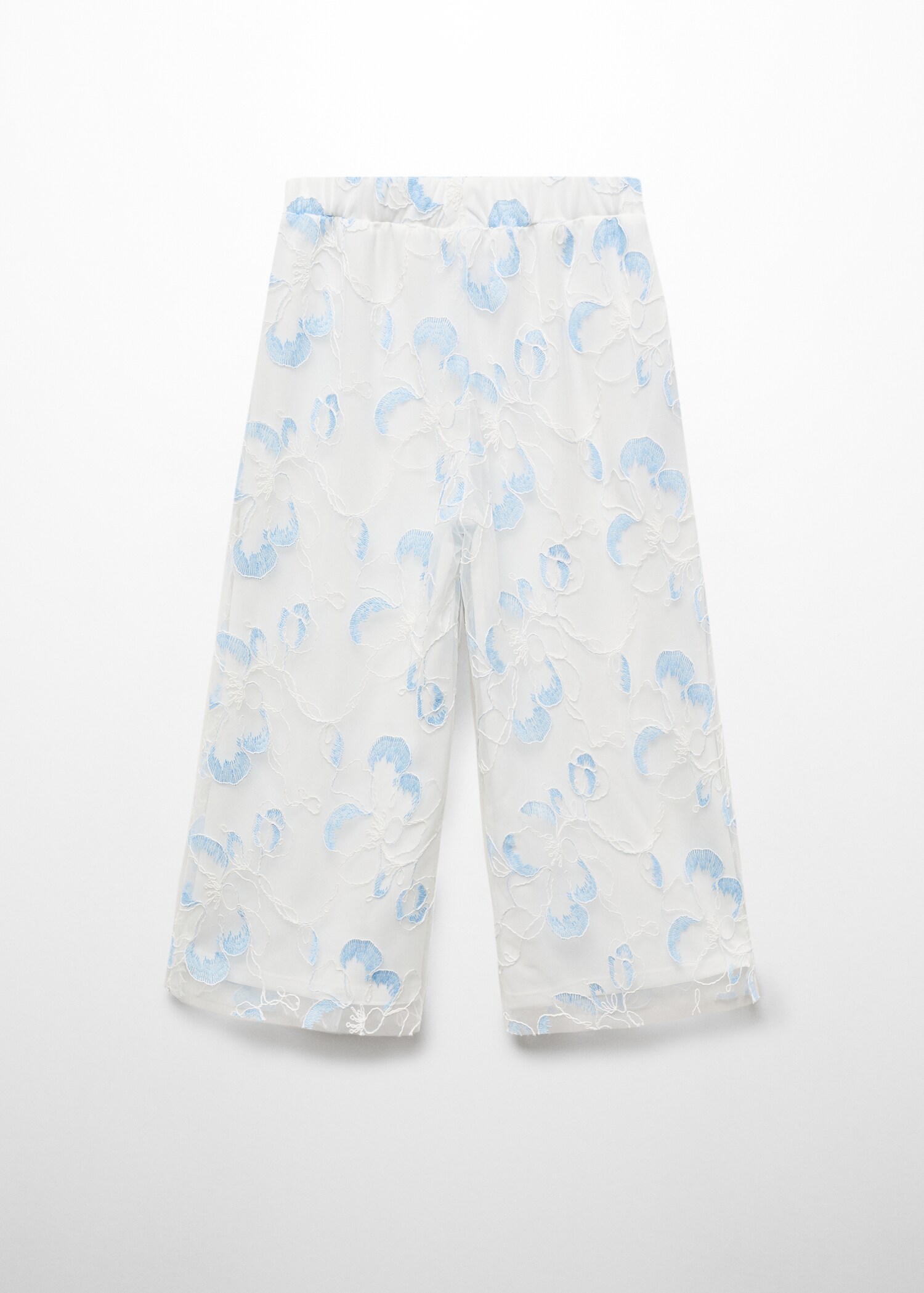 Pantaloni tulle ricamo - Retro dell'articolo