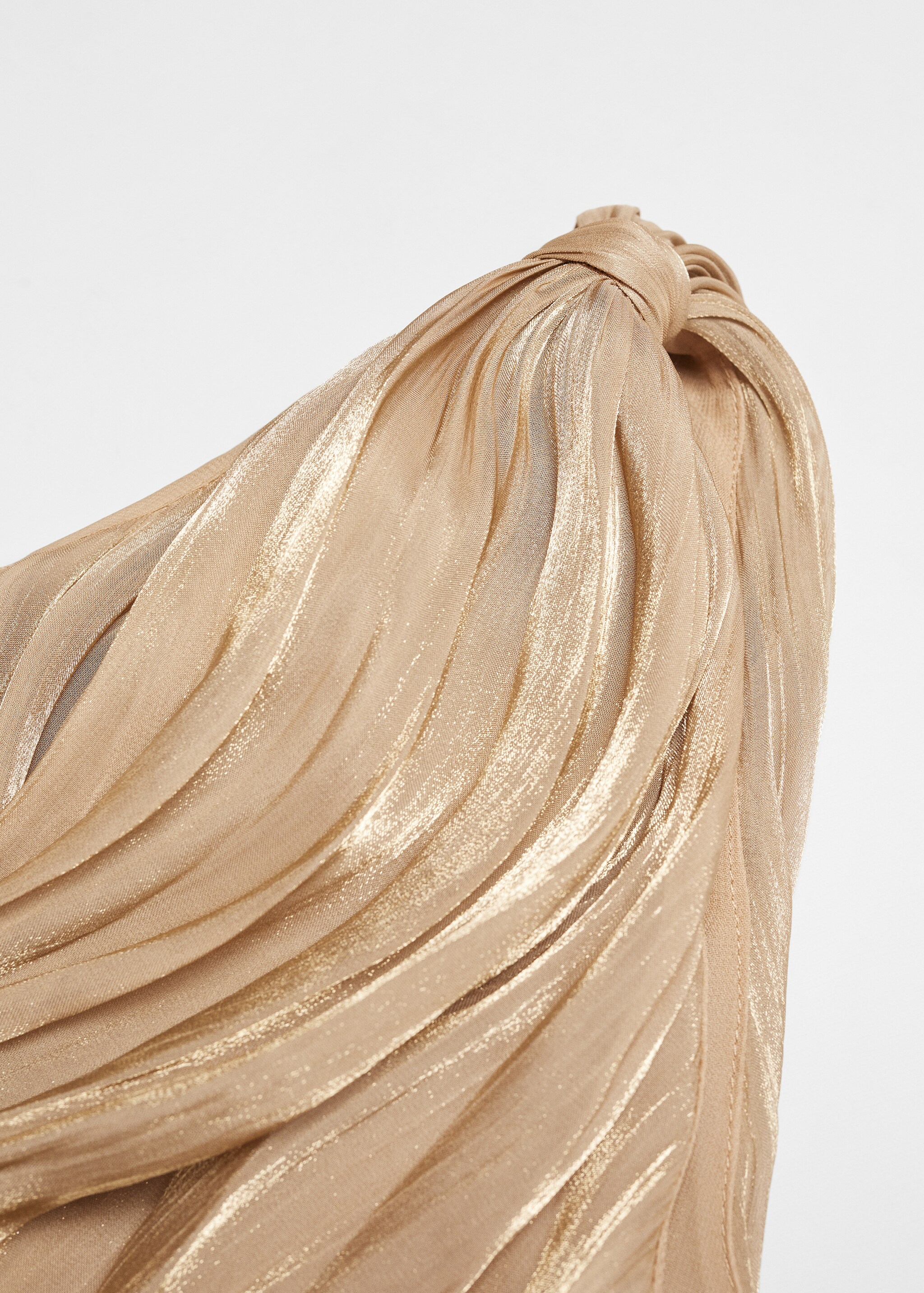 Asymmetrical pleated dress - Details of the article 8