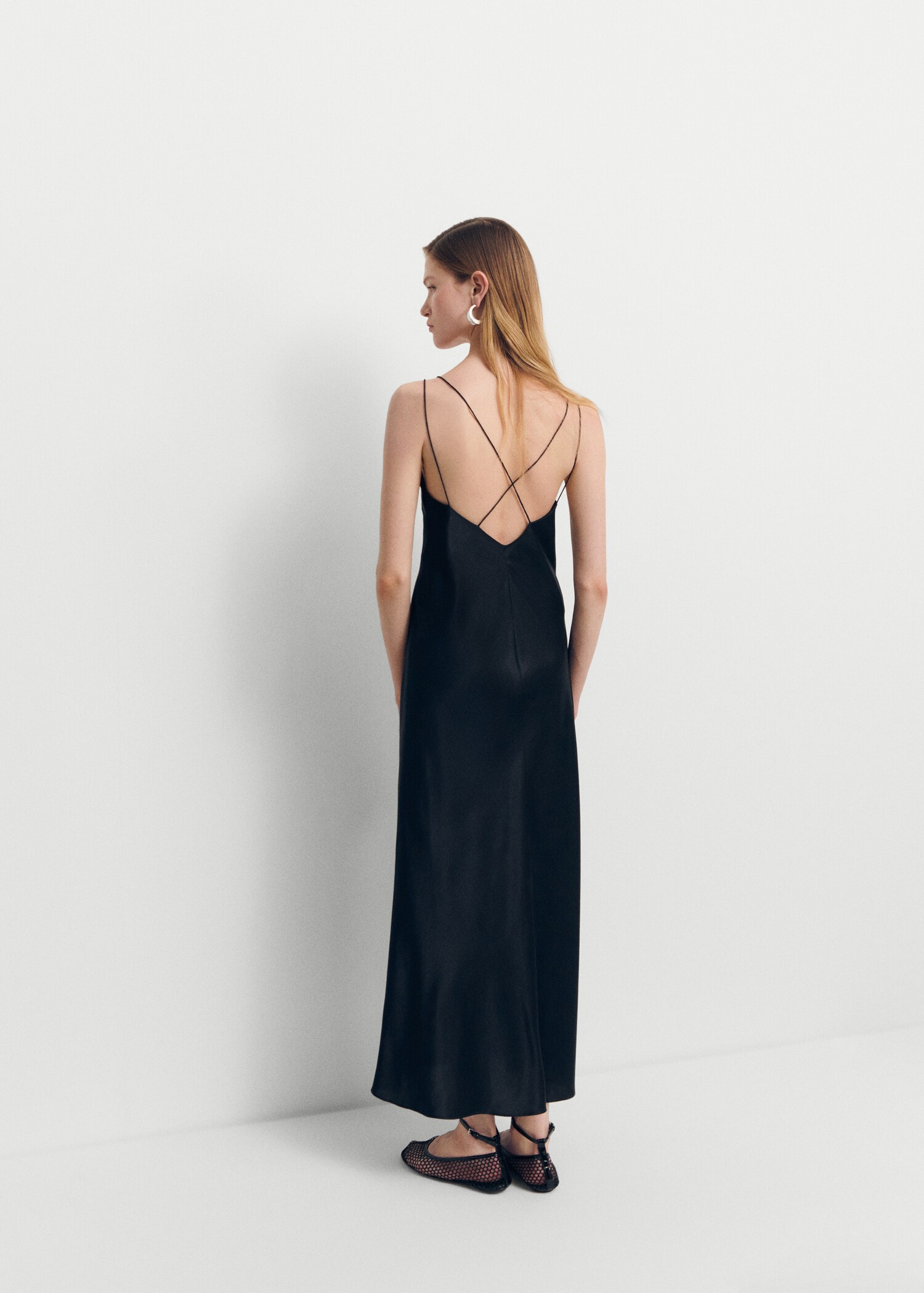 Vestido lencero seda - Reverso del artículo
