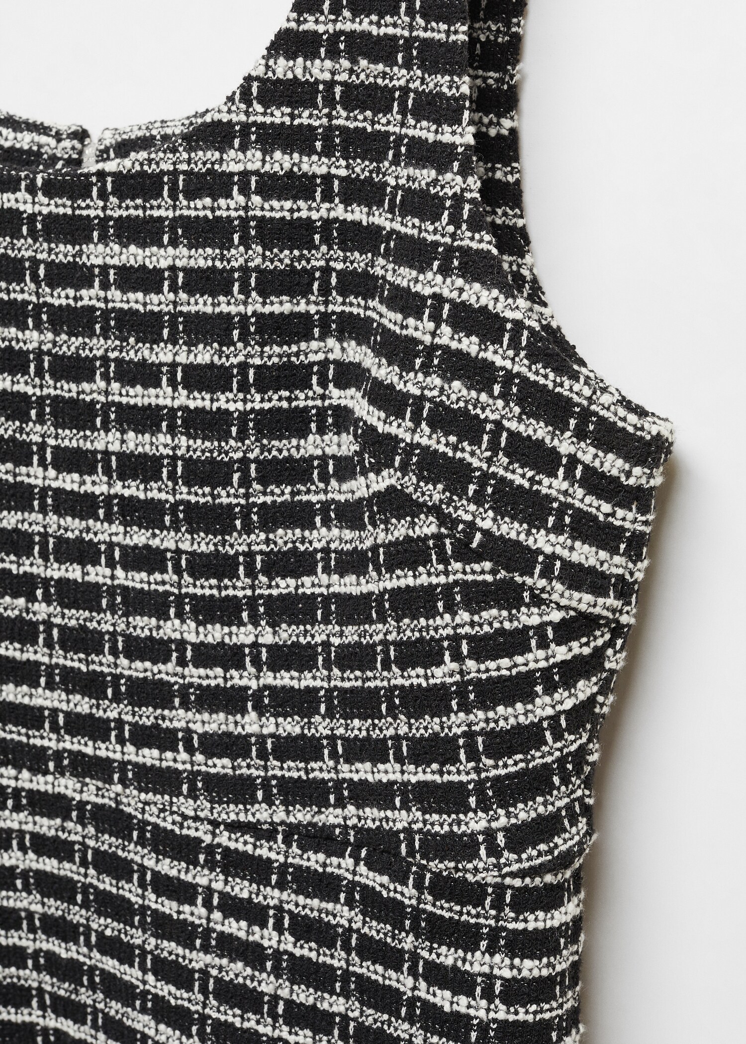 Vestido cuadros tweed - Detalle del artículo 8
