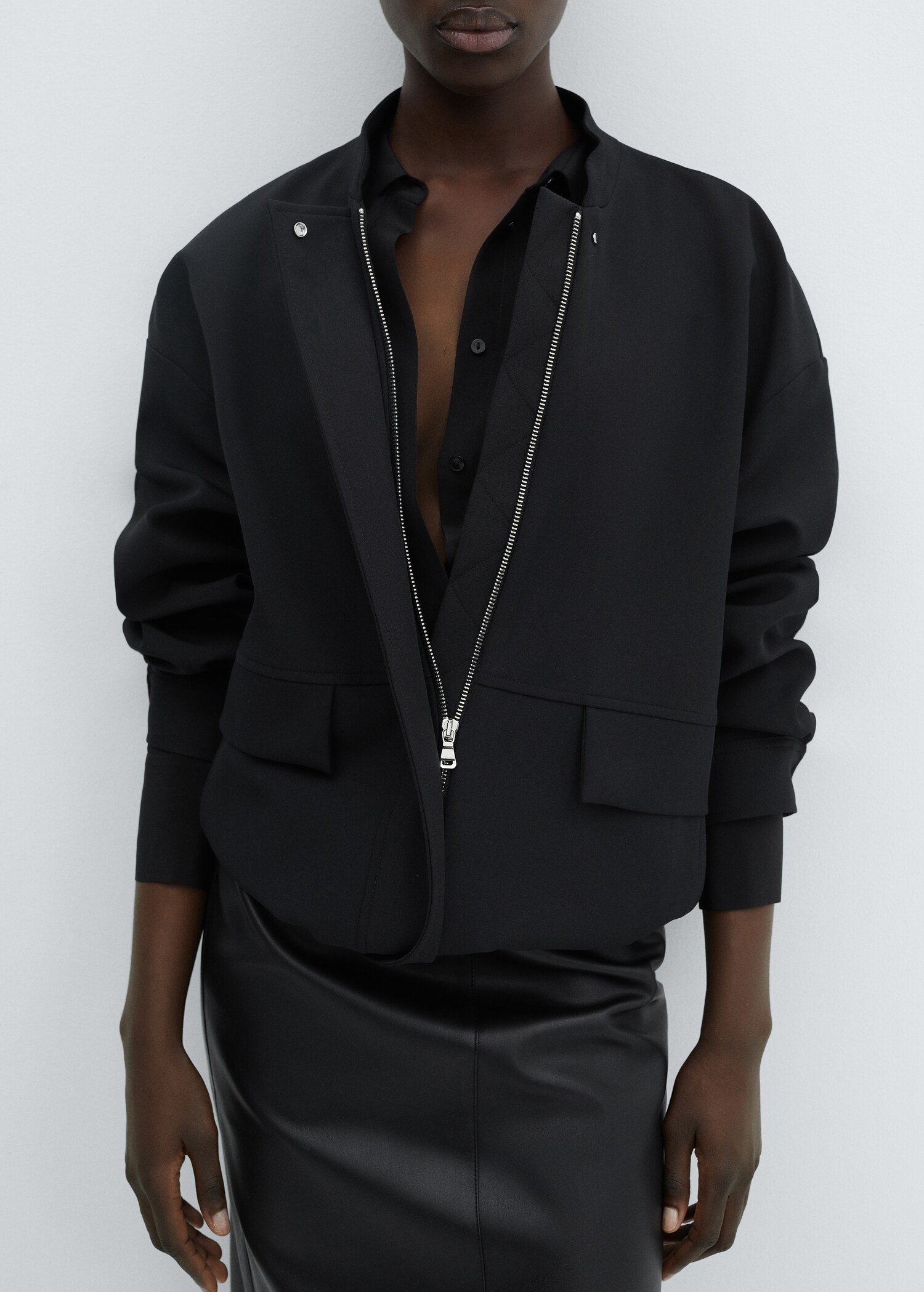 Veste bomber oversize - Détail de l'article 6
