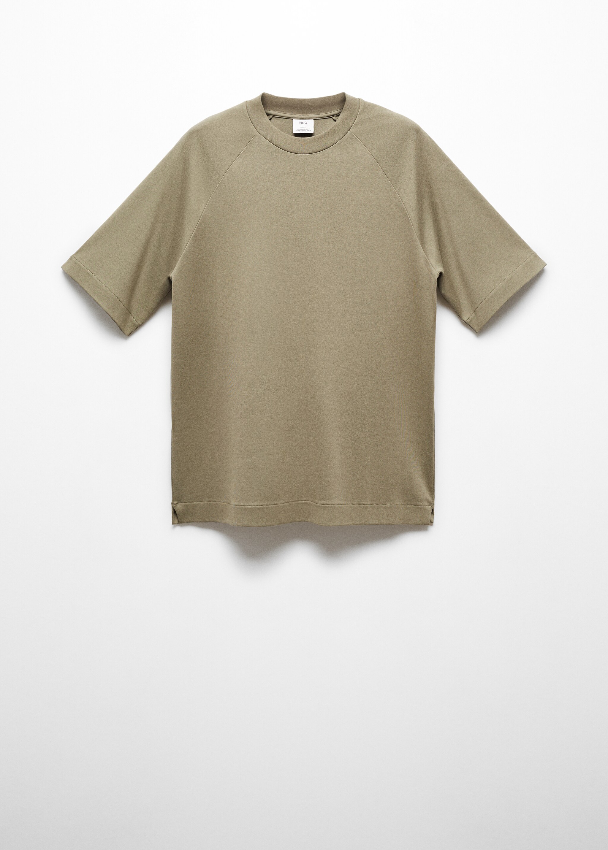 Camiseta 100% algodón relaxed fit - Artículo sin modelo