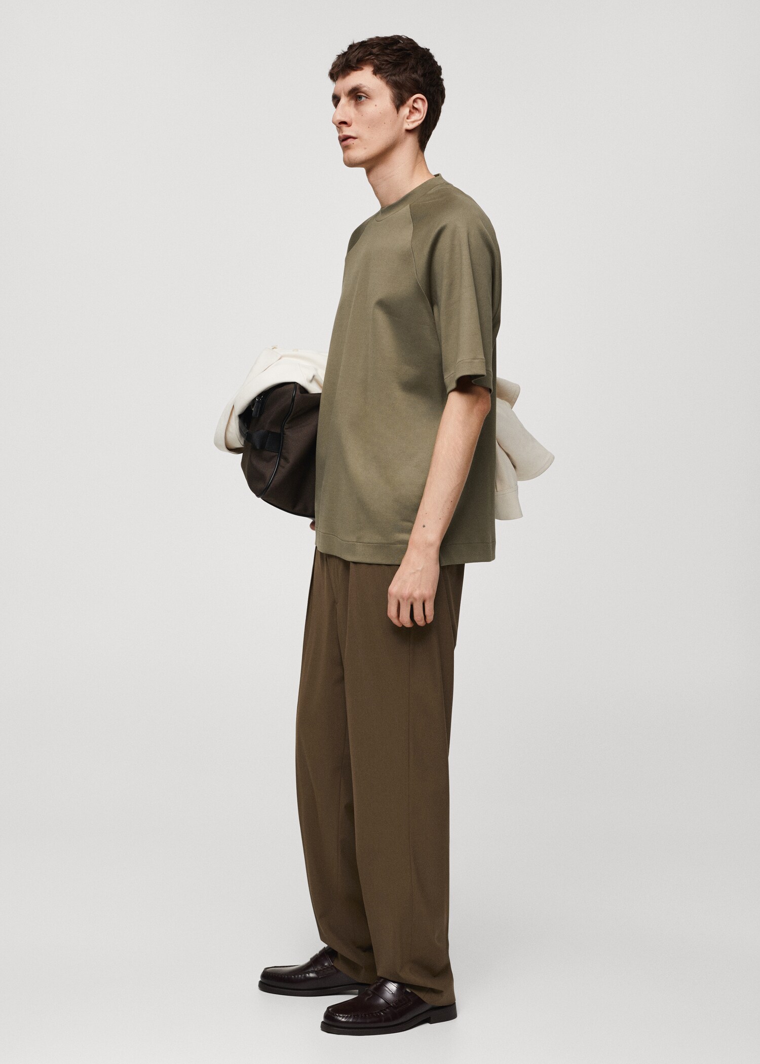 T-shirt de 100% algodão relaxed fit - Pormenor do artigo 2