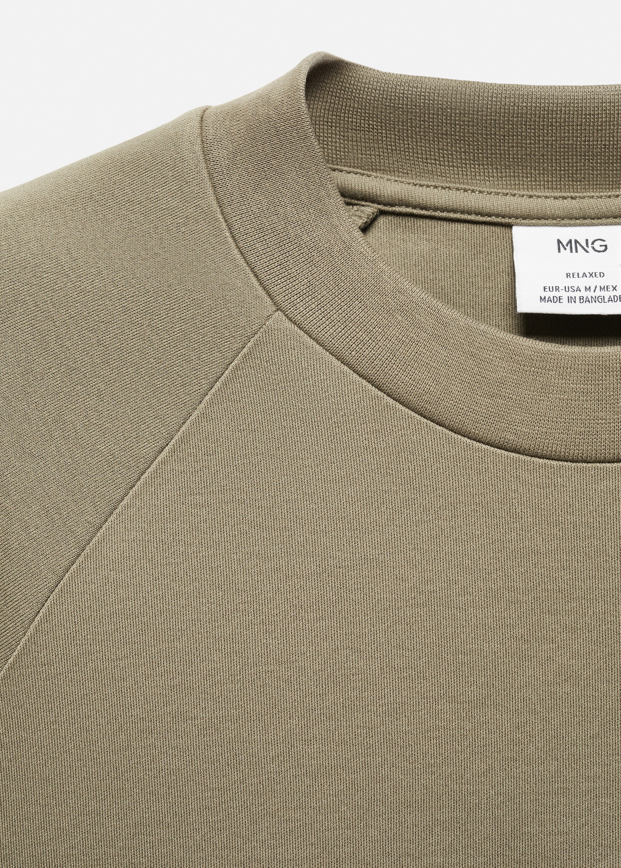100% cotton relaxed-fit t-shirt - Details of the article 8