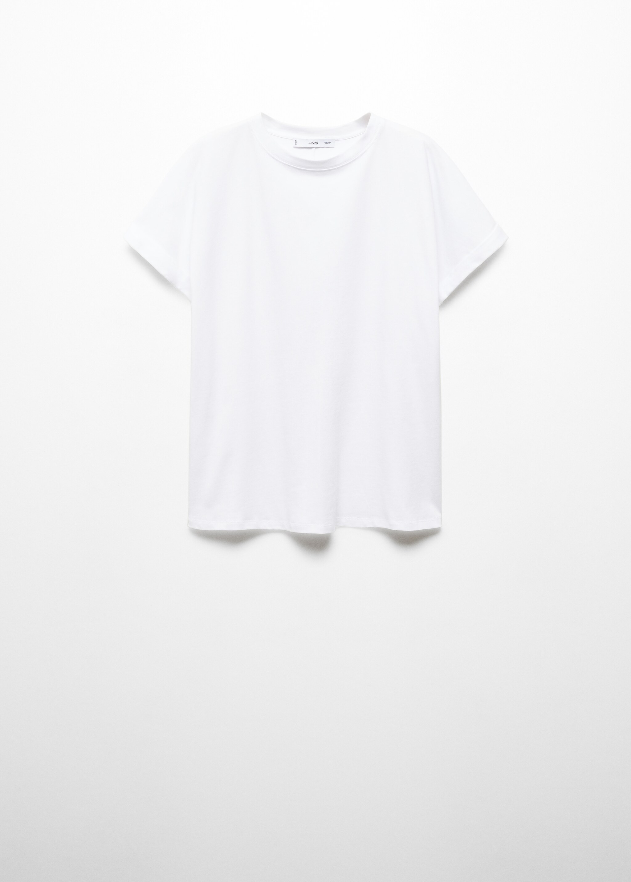 T-shirt de algodão com manga curta - Artigo sem modelo