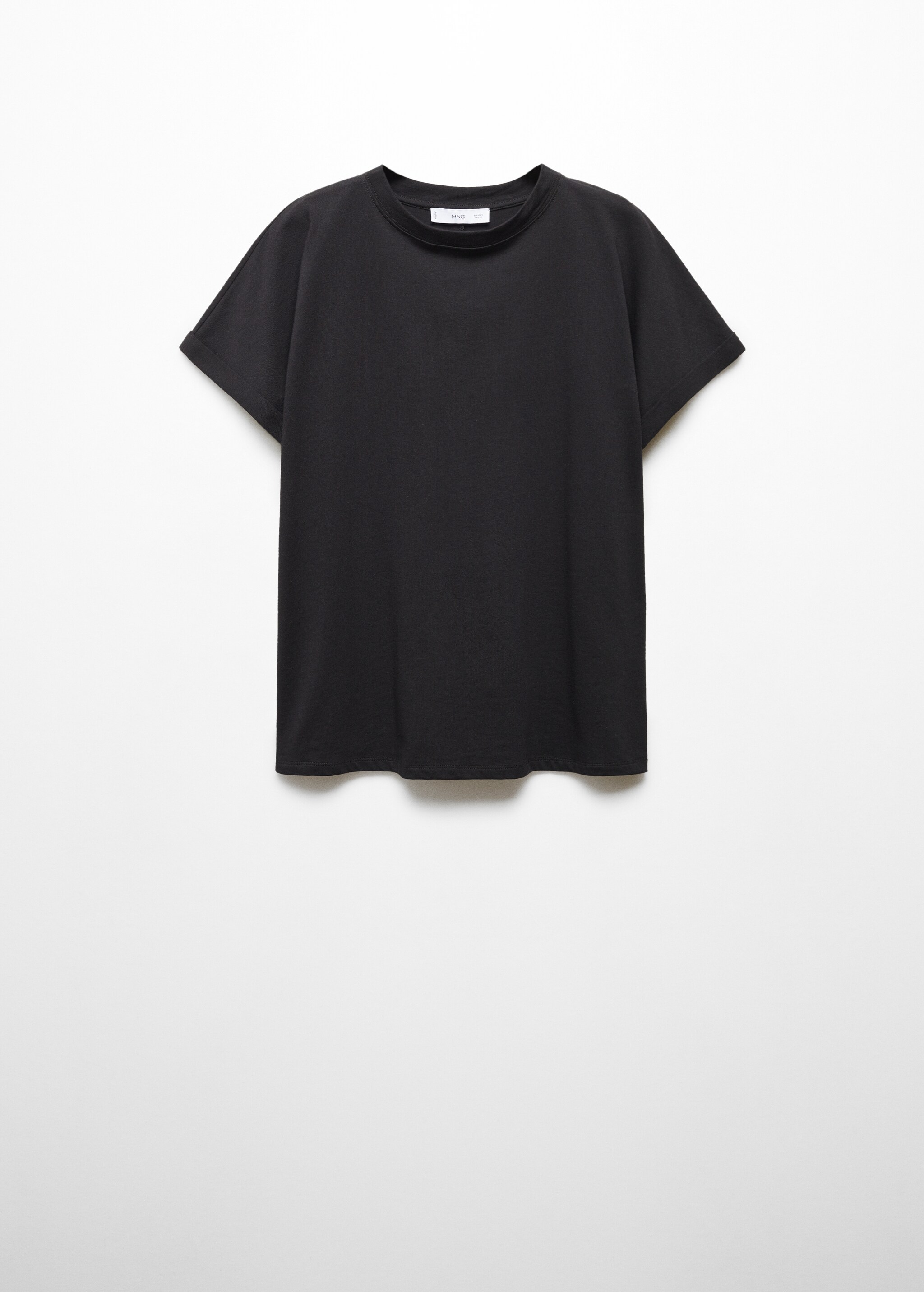 T-shirt de algodão com manga curta - Artigo sem modelo