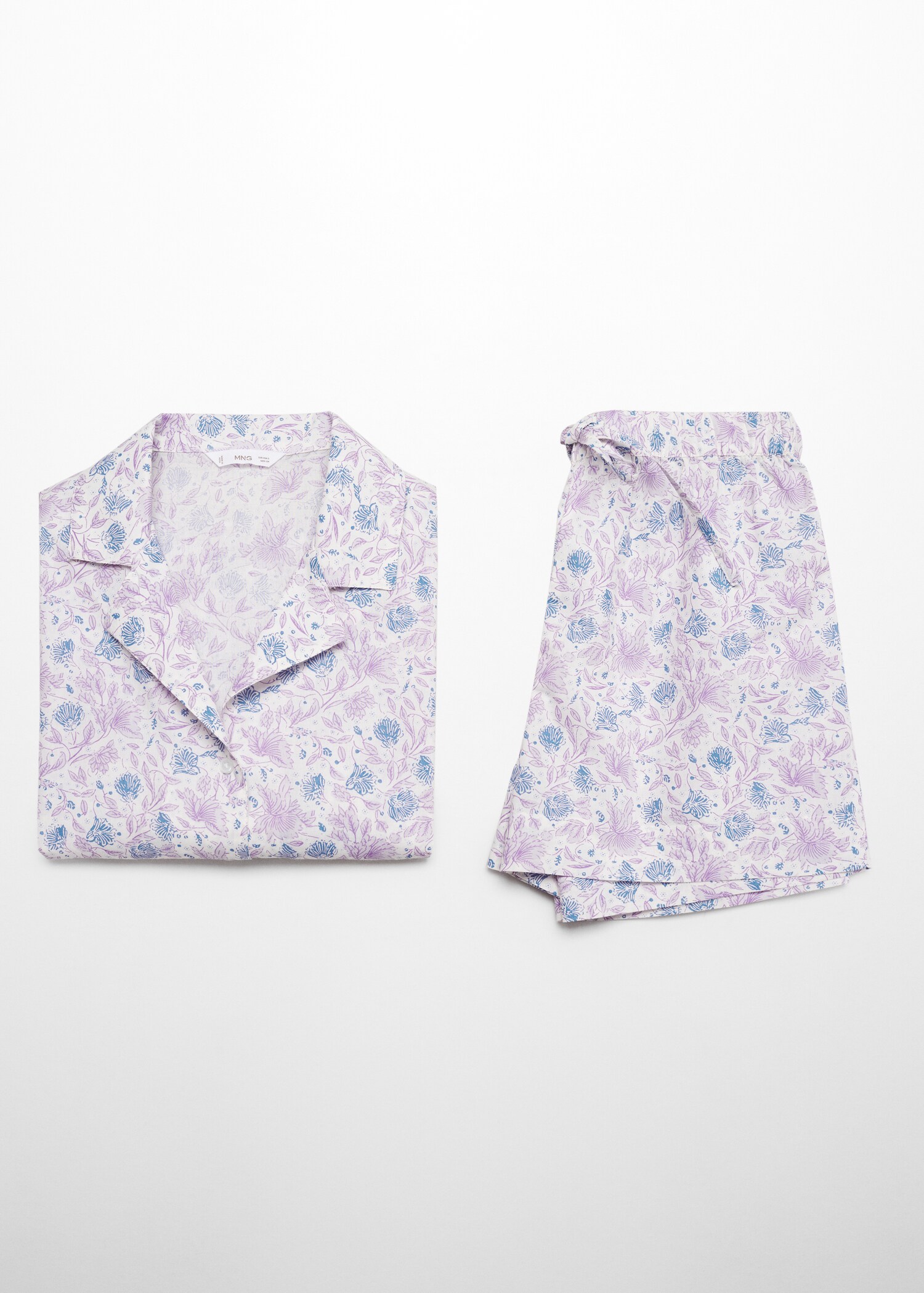 Kurzer Print-Pyjama - Detail des Artikels 8