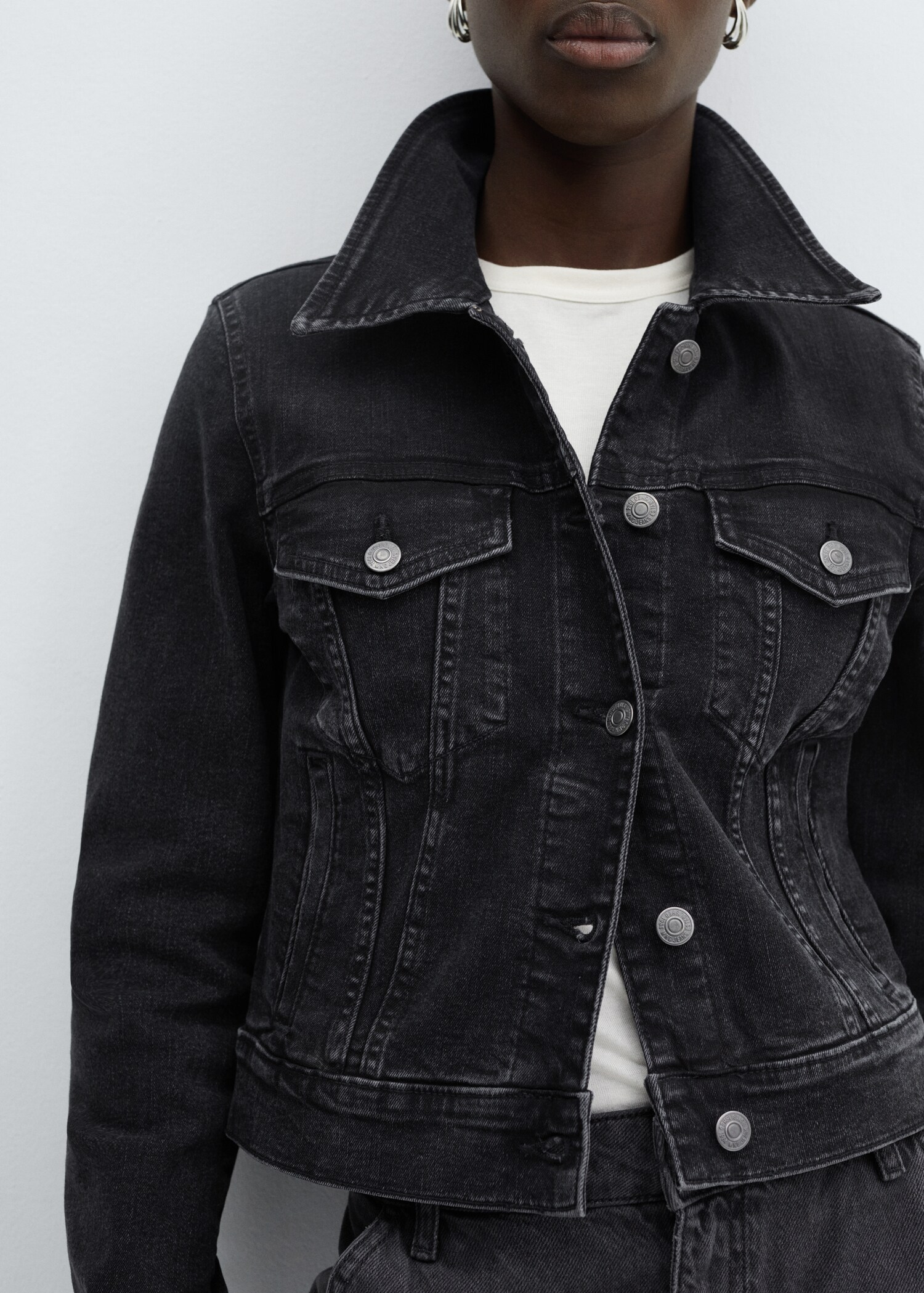 Blouson jean poches - Détail de l'article 6