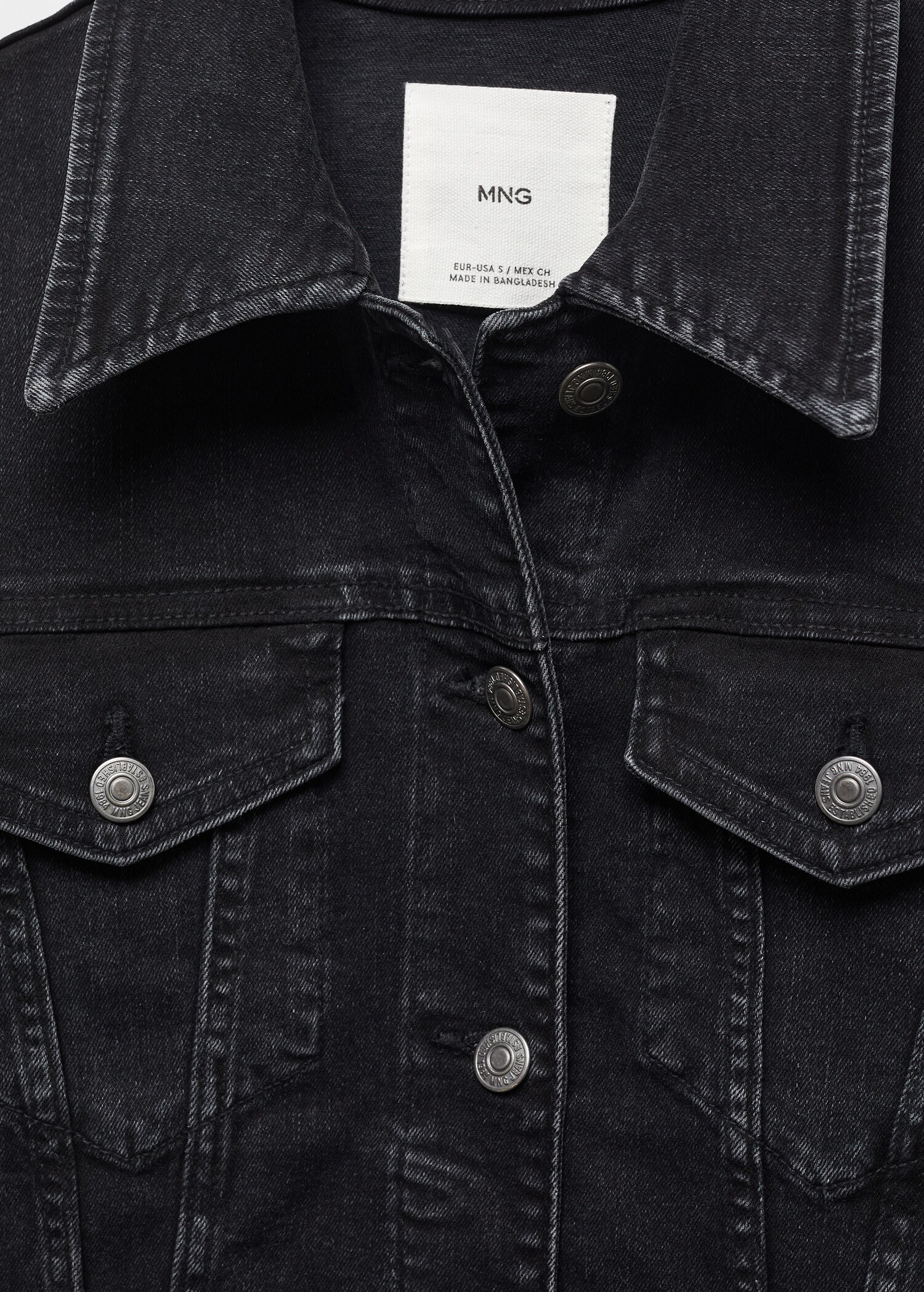 Blouson jean poches - Détail de l'article 8