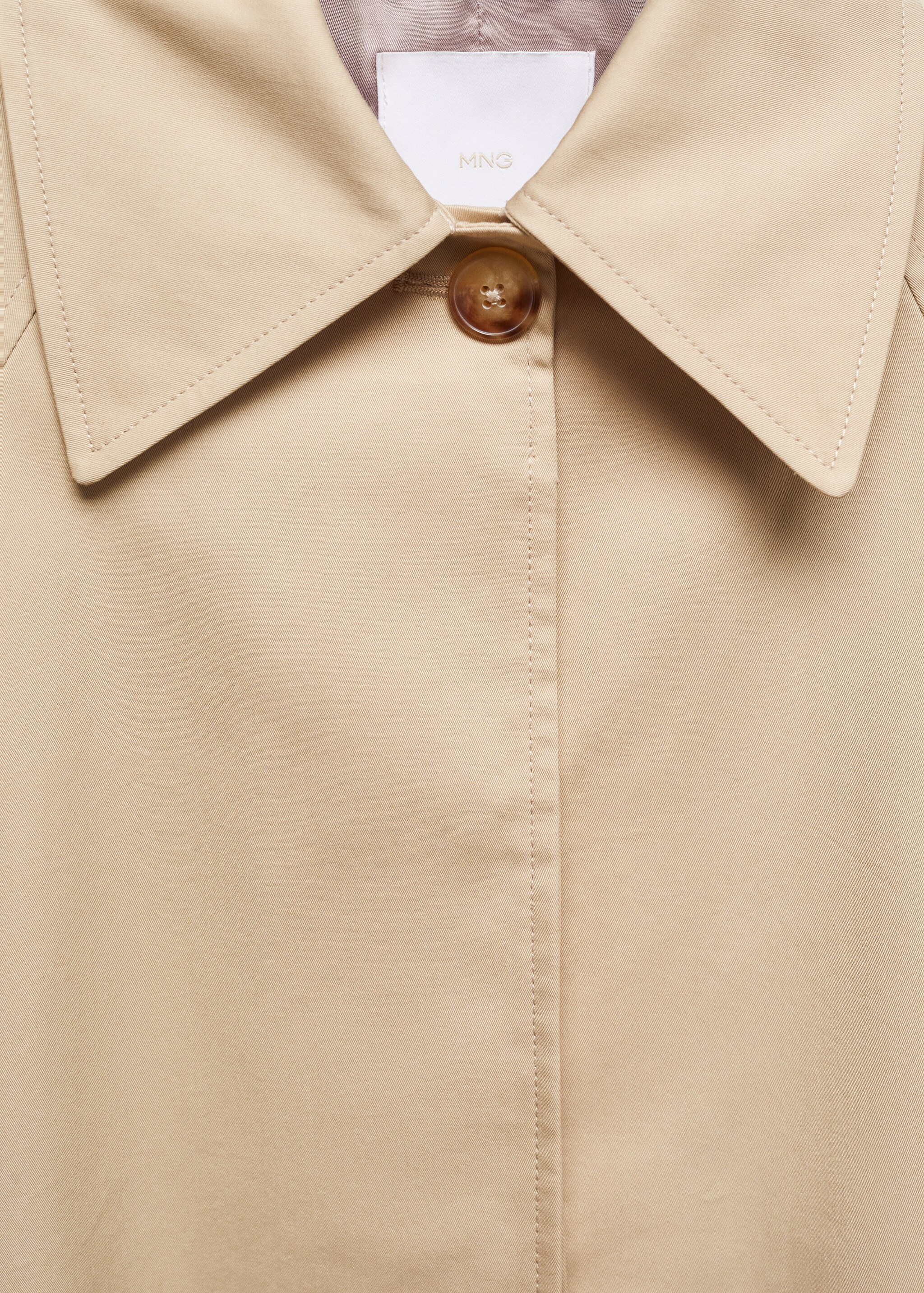 Bomber jacket with shirt collar - Details of the article 8