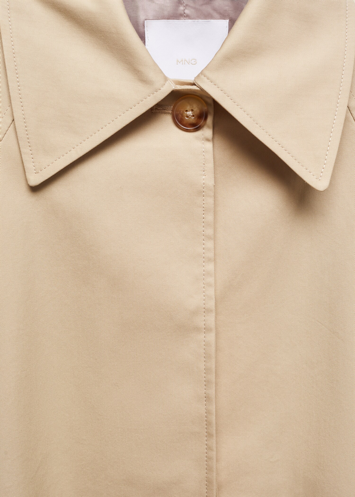 Bomber jacket with shirt collar - Details of the article 8