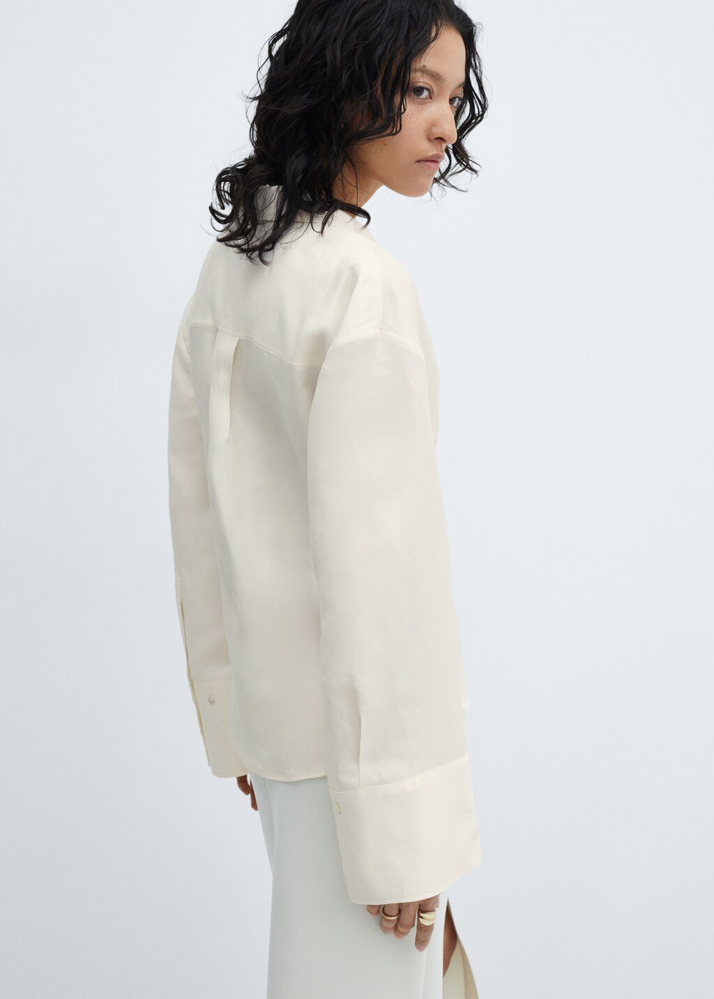 Jjesummer Linen Blend Shirt L/S Sn, Vetiver., M kopen? Vergelijk bij
