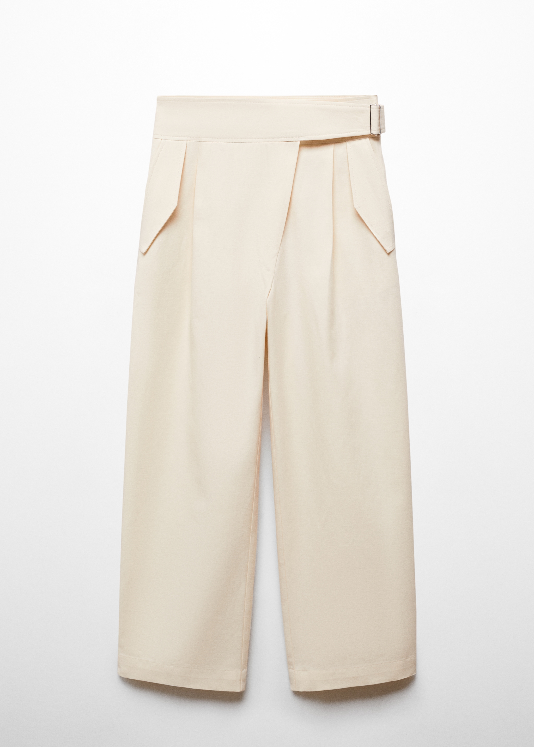 Crossed pleat trousers - Article without model