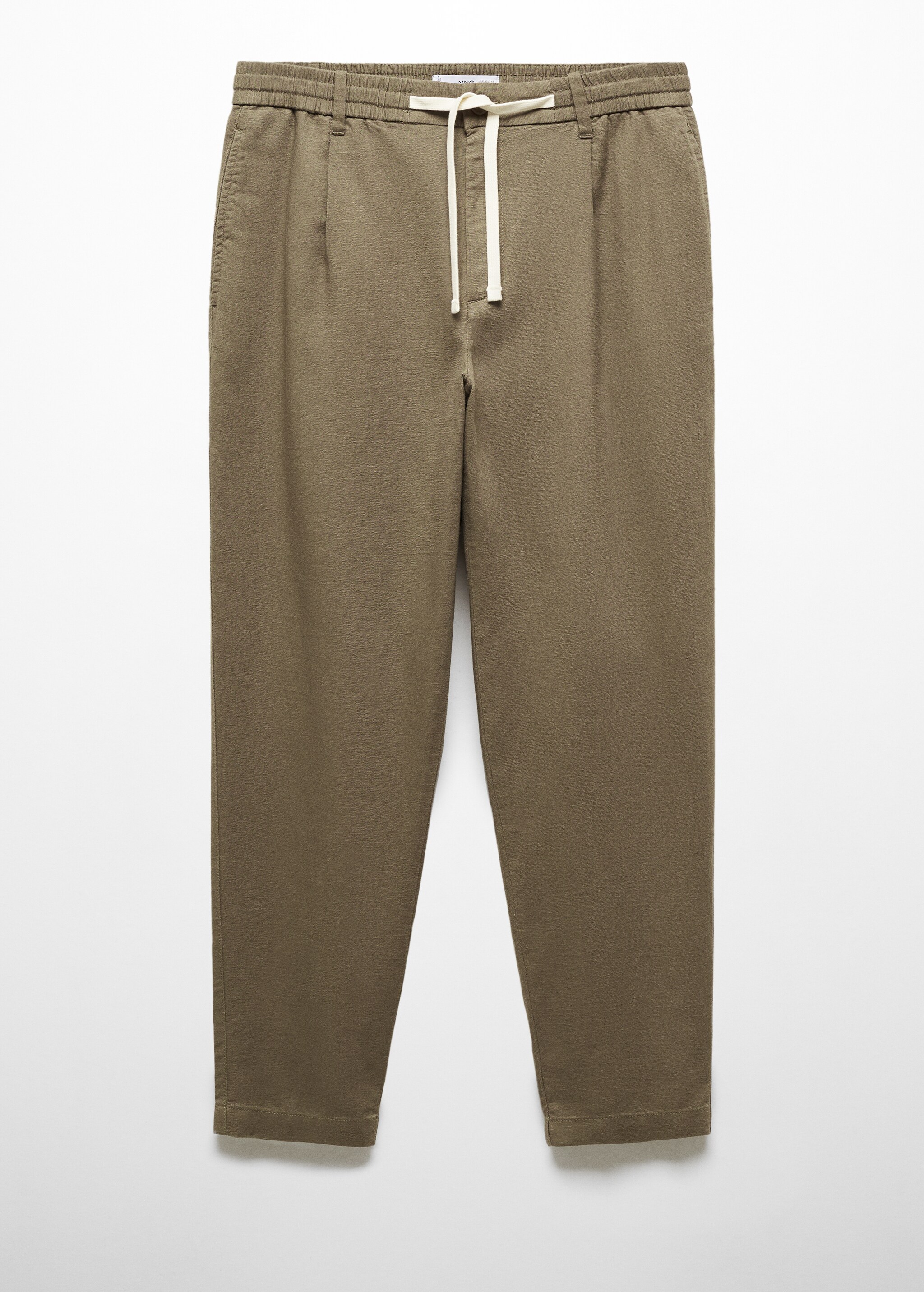 Slim-fit trousers with drawstring  - Article without model