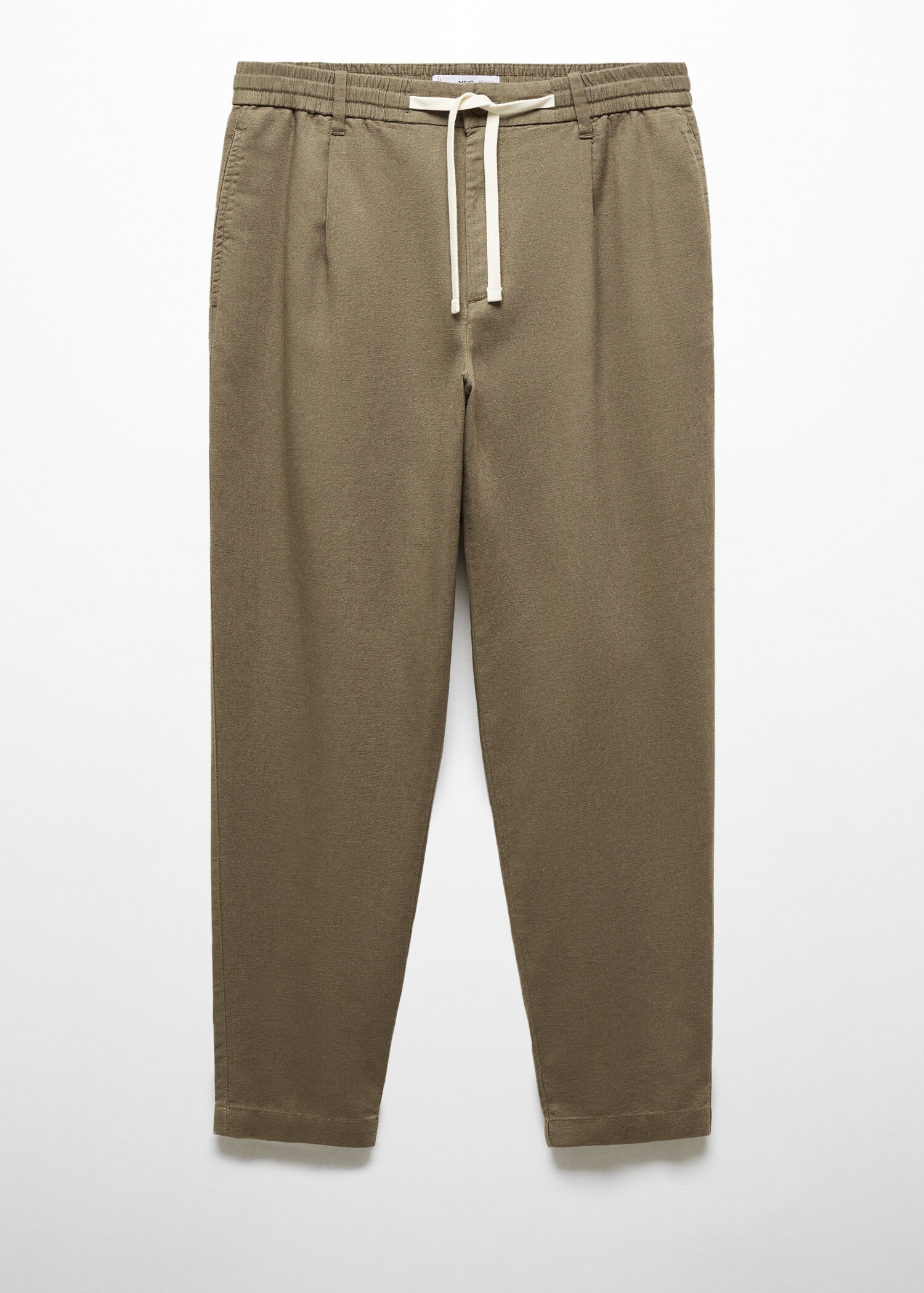 Pantalon slim fit lin cordon - Article sans modèle
