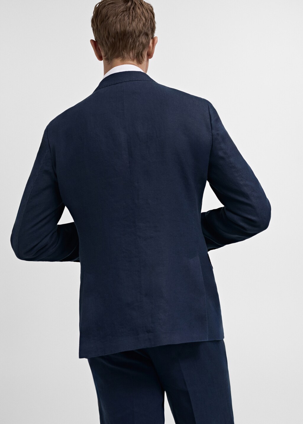 100 linen slim fit suit jacket Men MANGO Iceland