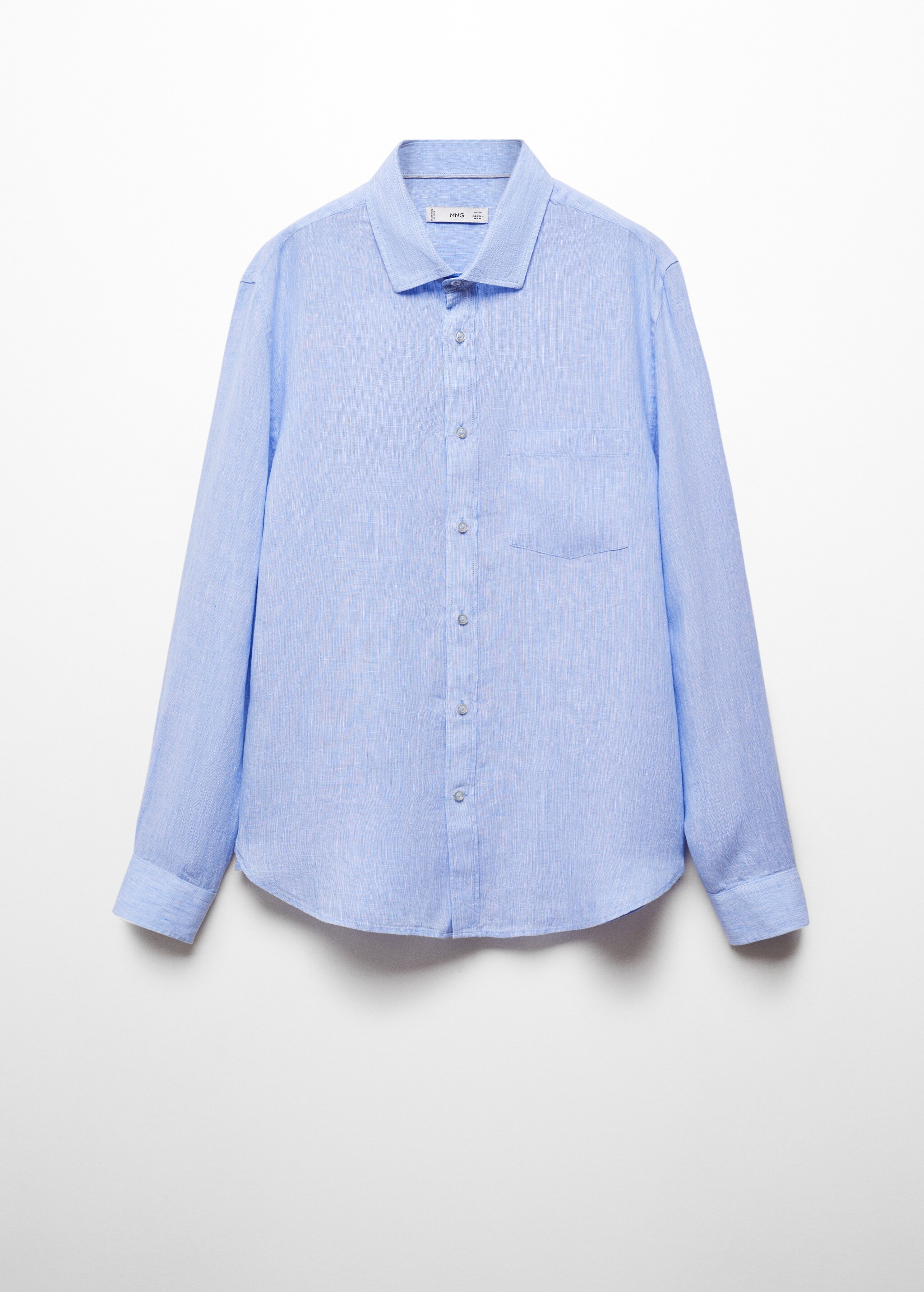 Camicia classic-fit 100% lino - Articolo senza modello