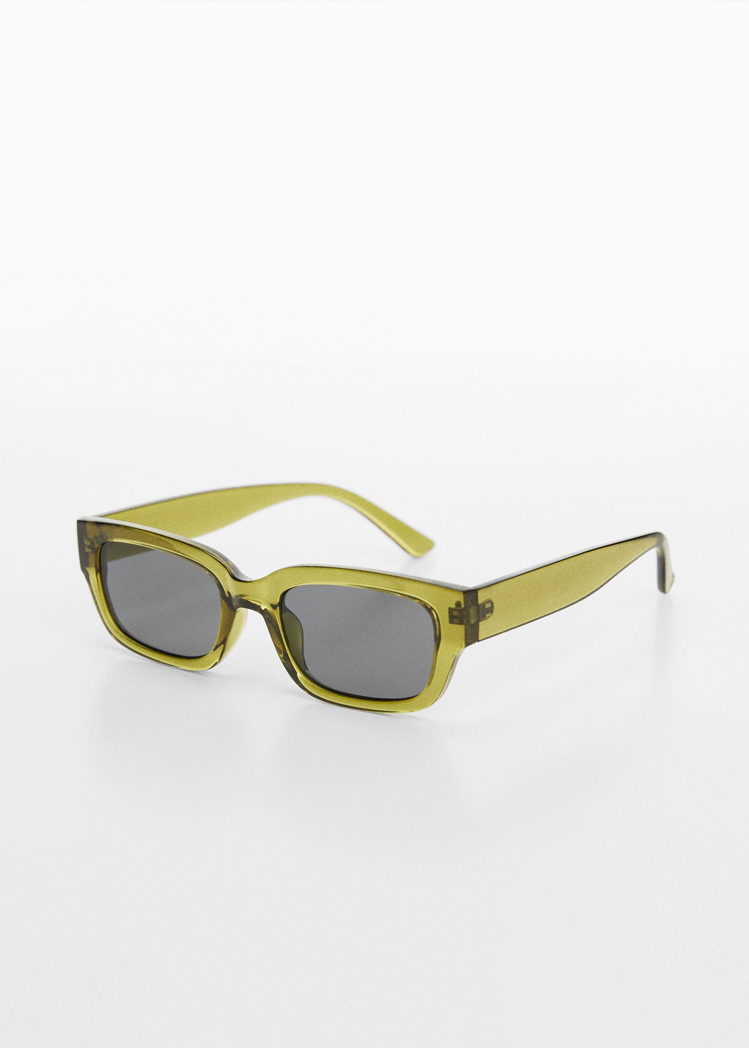 Rechteckige Sonnenbrille - Mittlere Ansicht