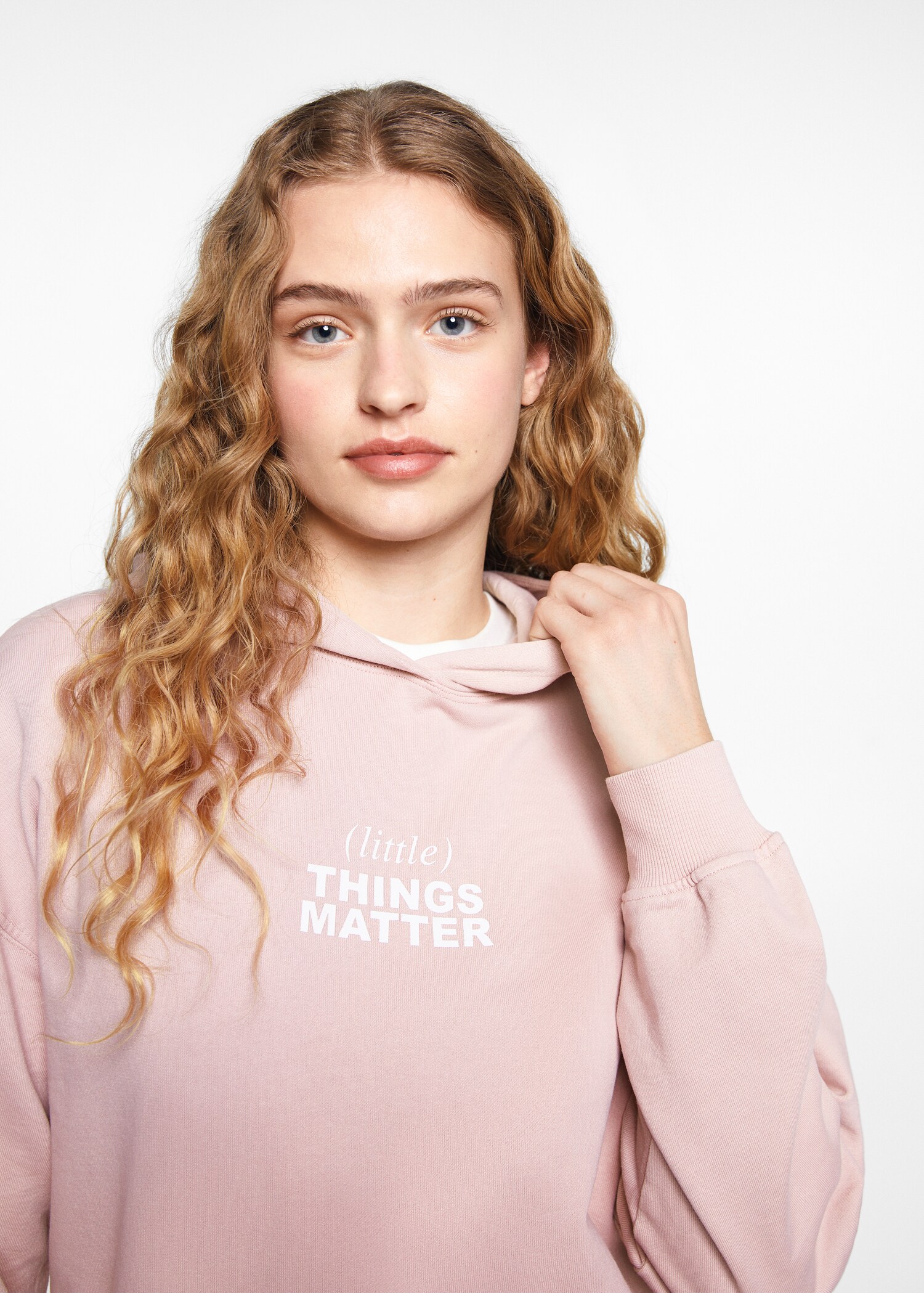 Message zipped hoodie - Details of the article 1