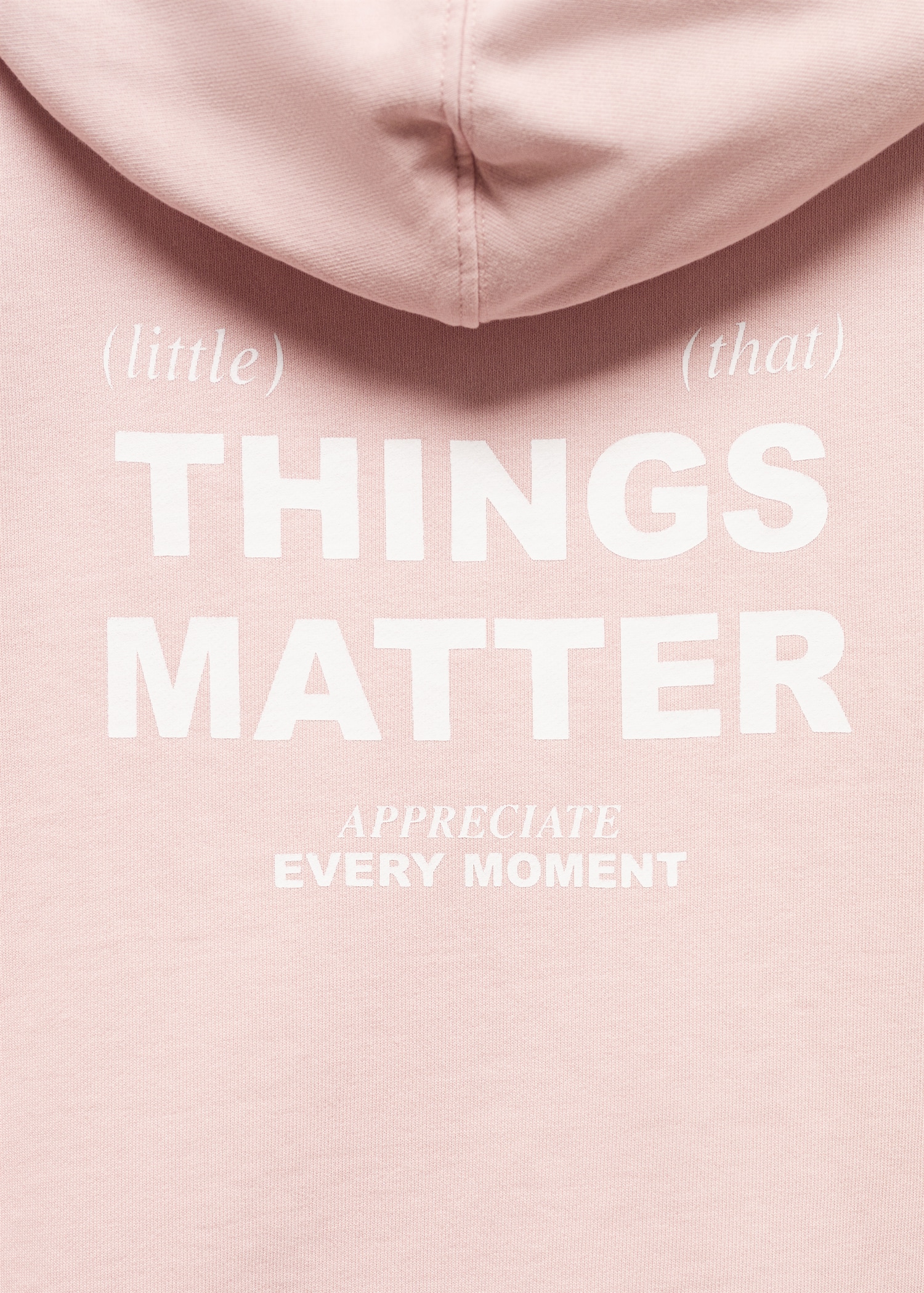 Message zipped hoodie - Details of the article 8