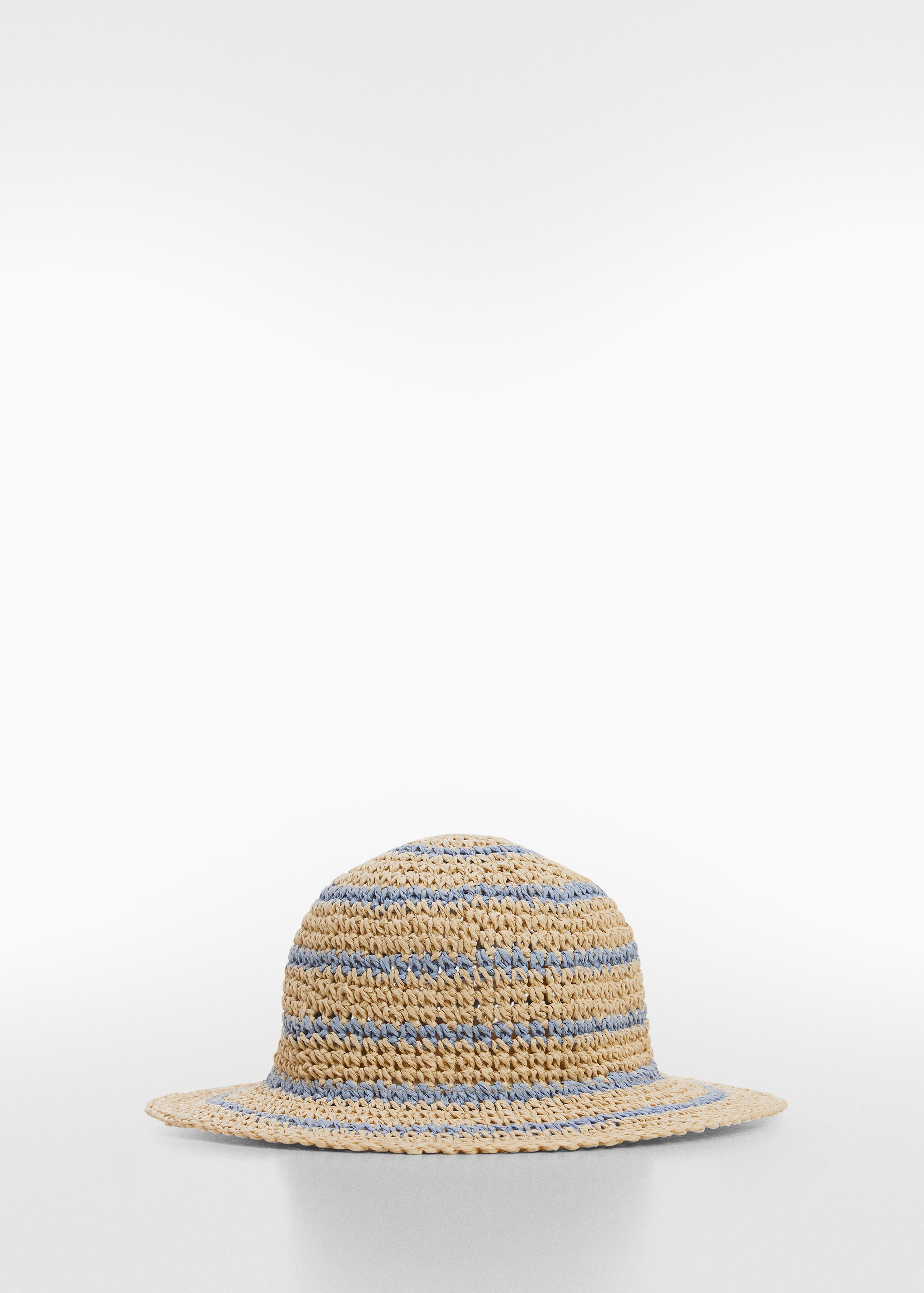 Шляпа федора из соломки - Изделие без модели