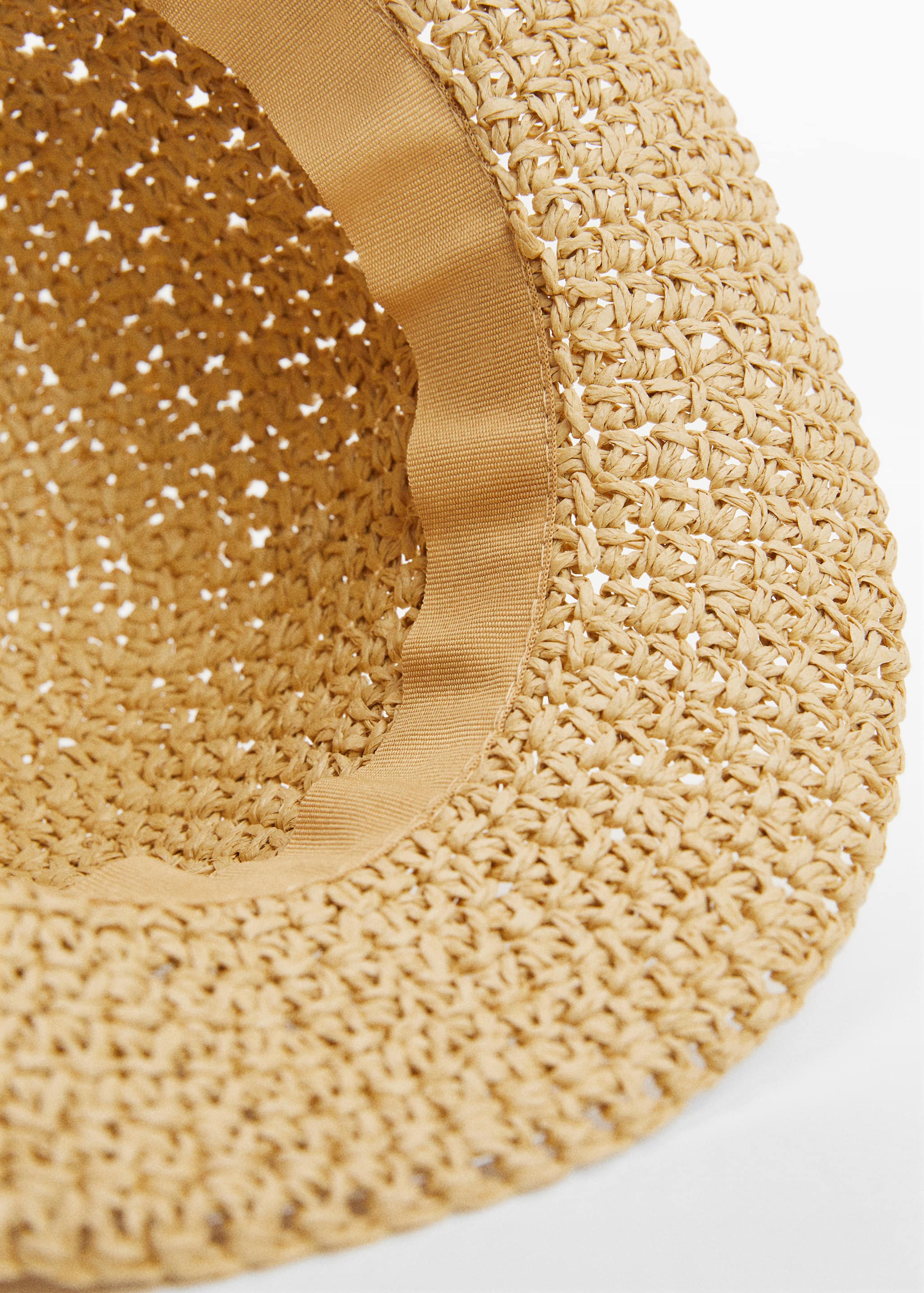 Flowers straw hat - Details of the article 1