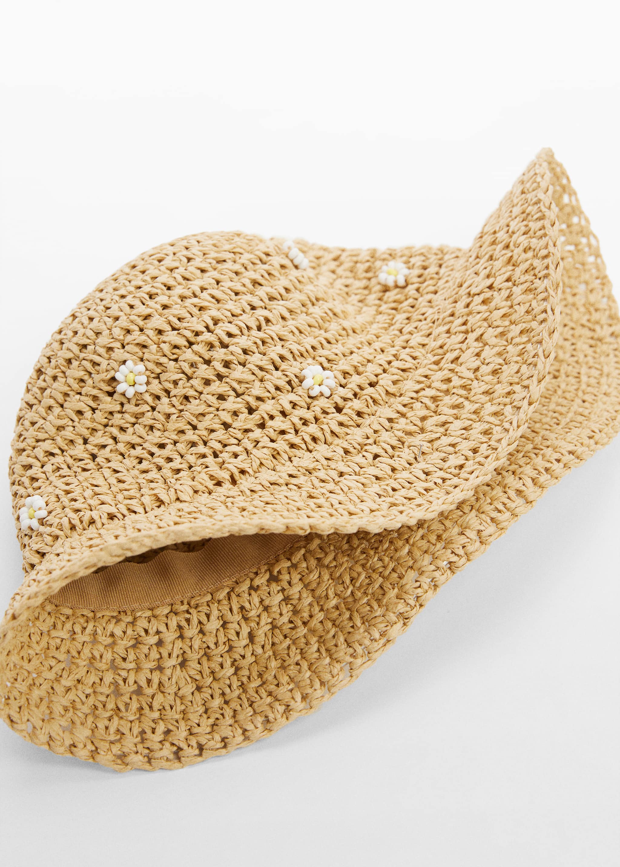 Flowers straw hat - Details of the article 2
