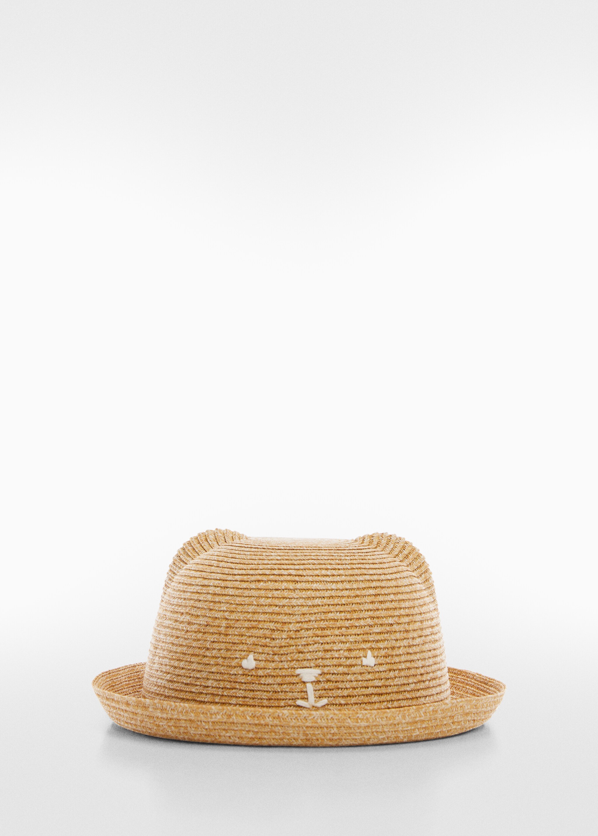 قبعة من القش بأذنين - منتج دون نموذج