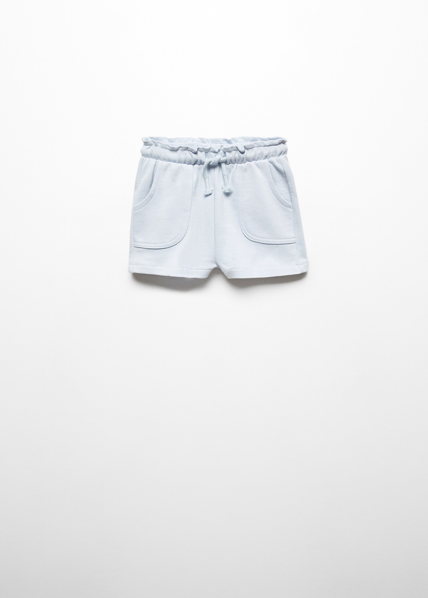 Cotton drawstring waist shorts - Article without model