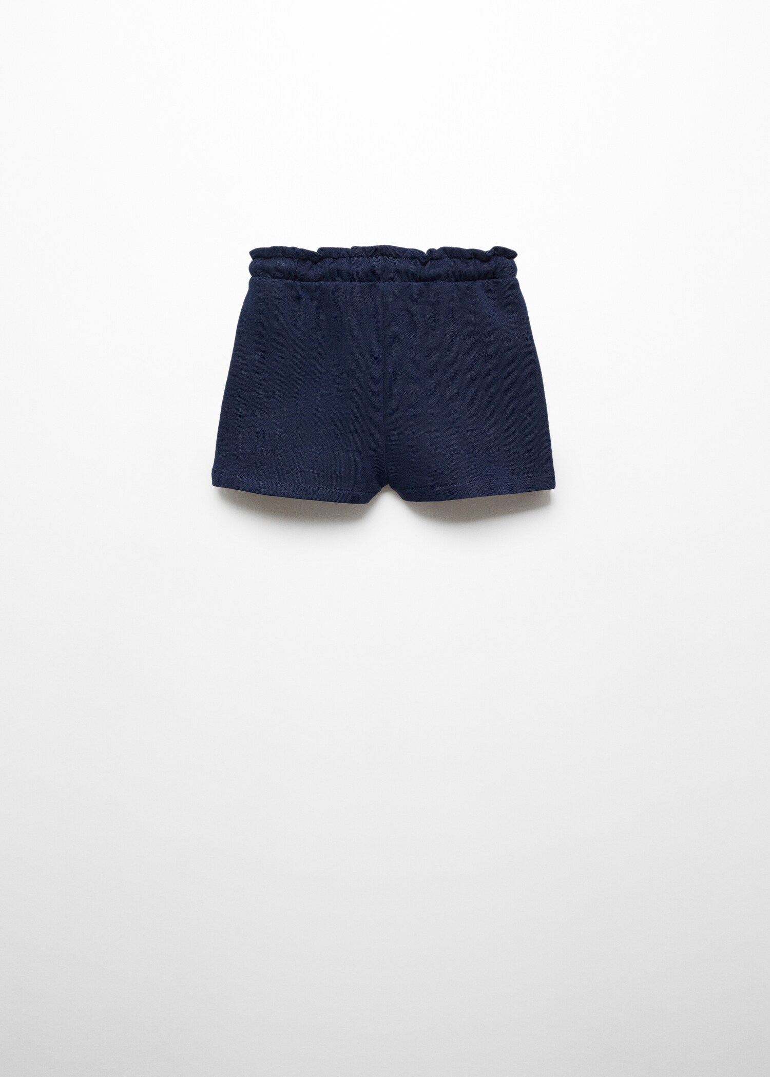 Baumwollshorts mit Gummibund - Rückseite des Artikels