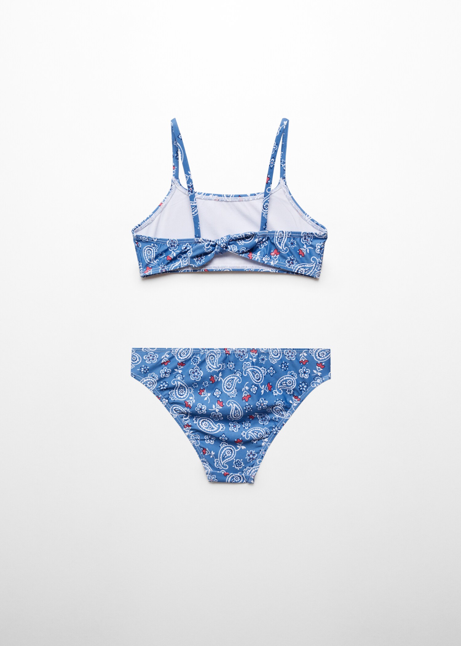 Bikini estampado floral - Reverso del artículo