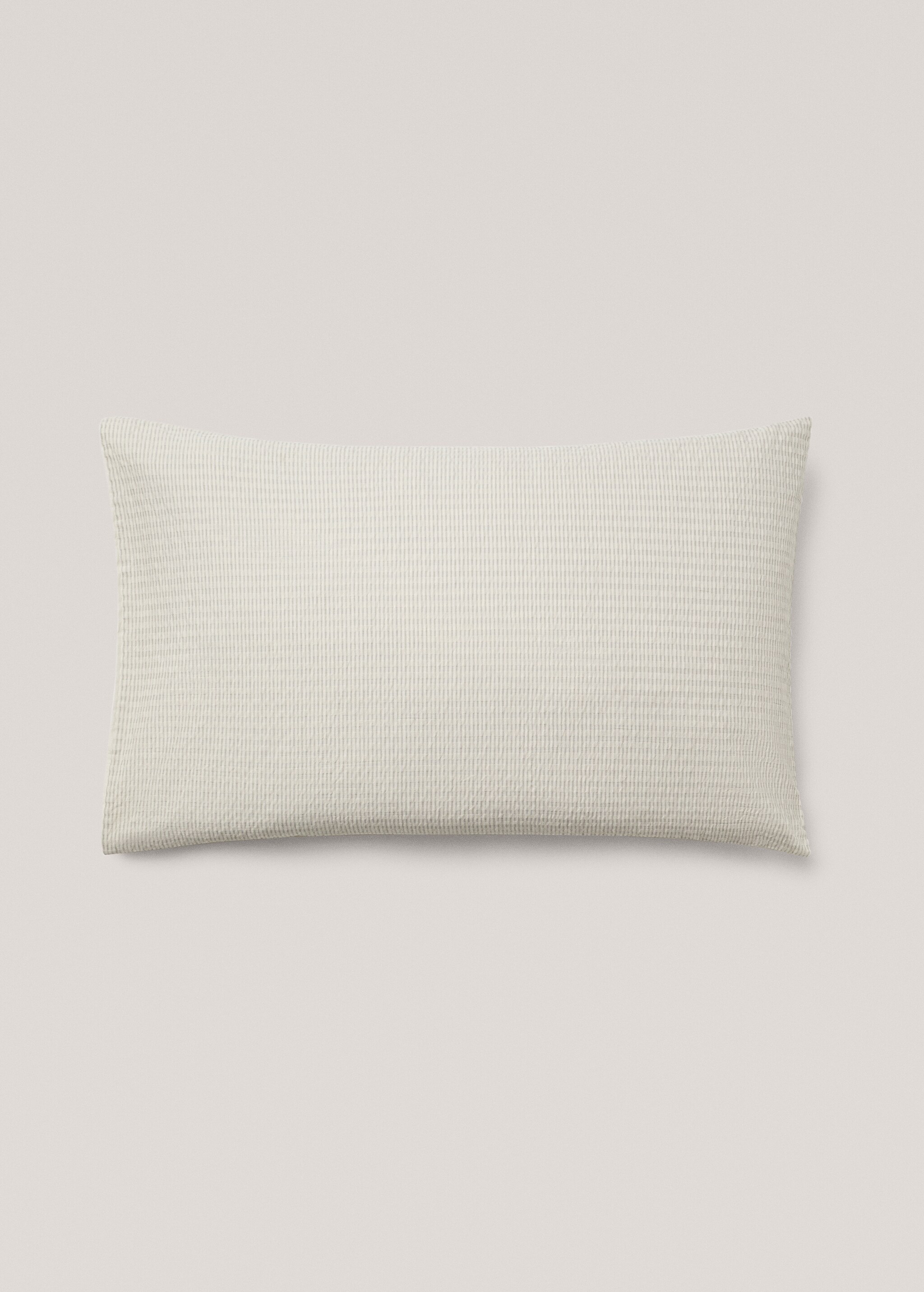 Woven stripe seersucker pillowcase 50x75cm - Article without model
