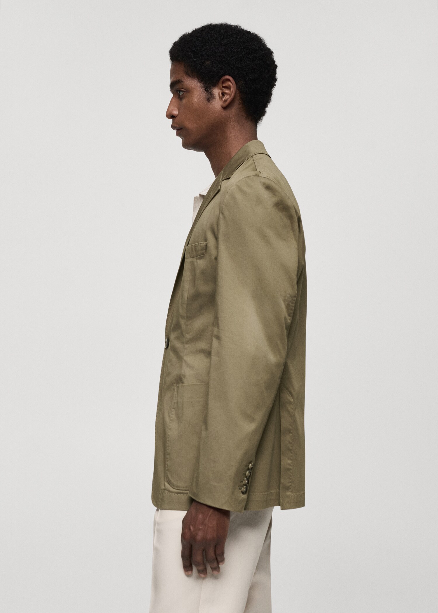 Veste slim fit coton - Détail de l'article 2