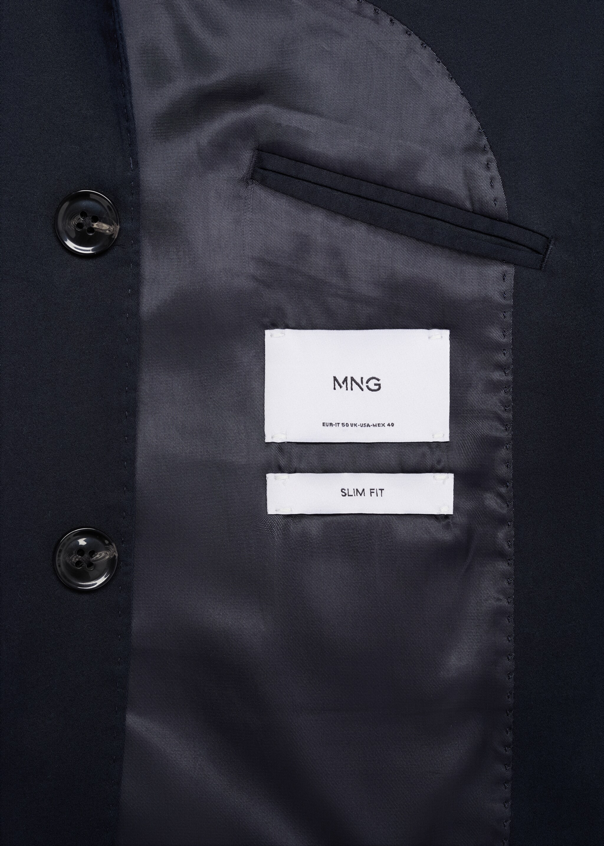 Americana slim fit algodón - Detalle del artículo 0