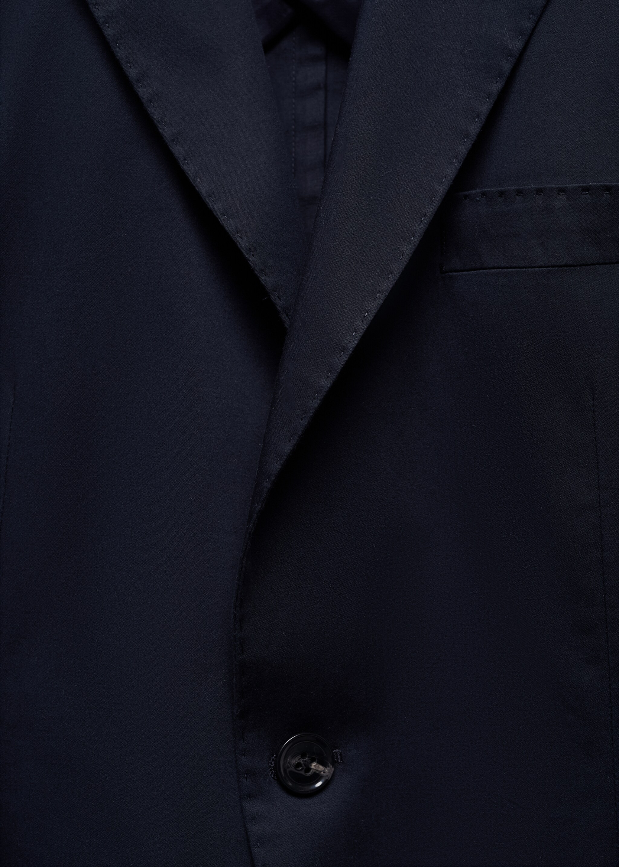 Хлопковый пиджак slim fit - Деталь изделия 8