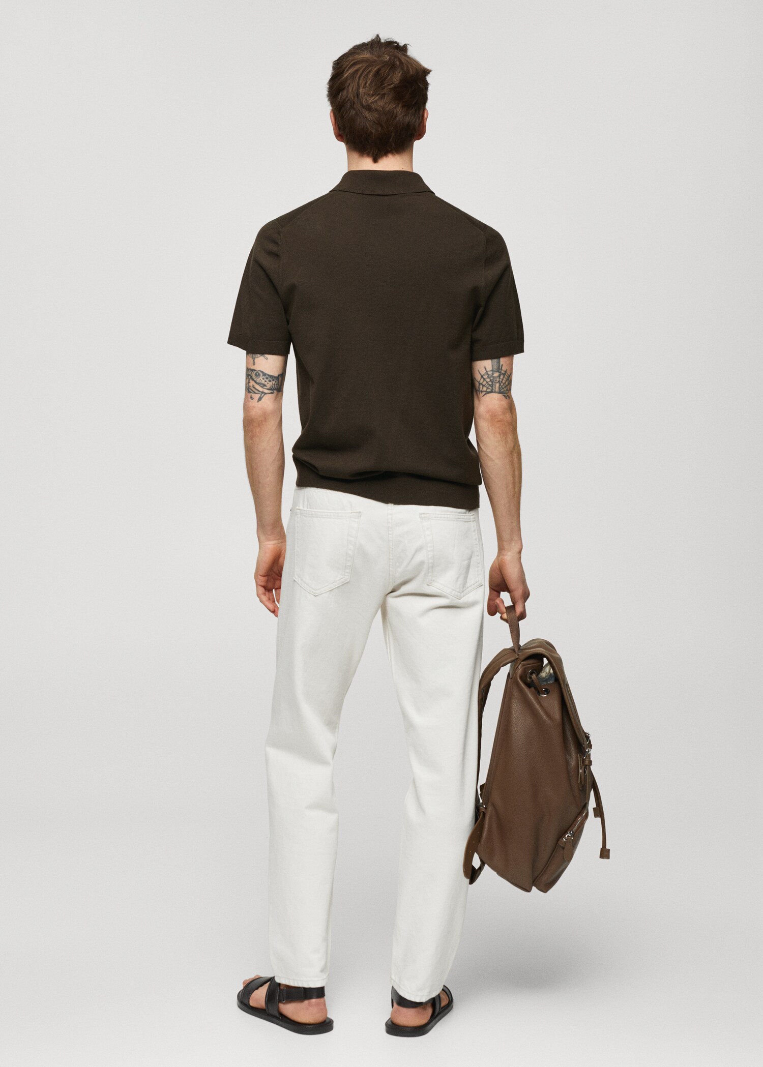 Polo maille fine - Verso de l’article