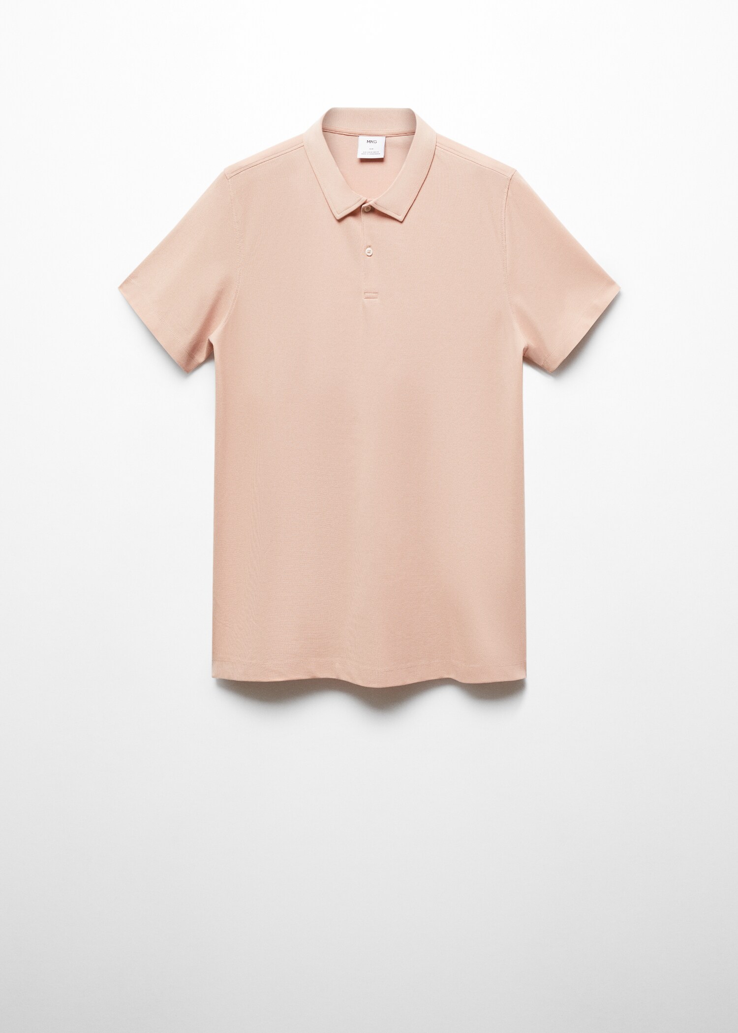 Polo slim fit algodón textura - Artículo sin modelo