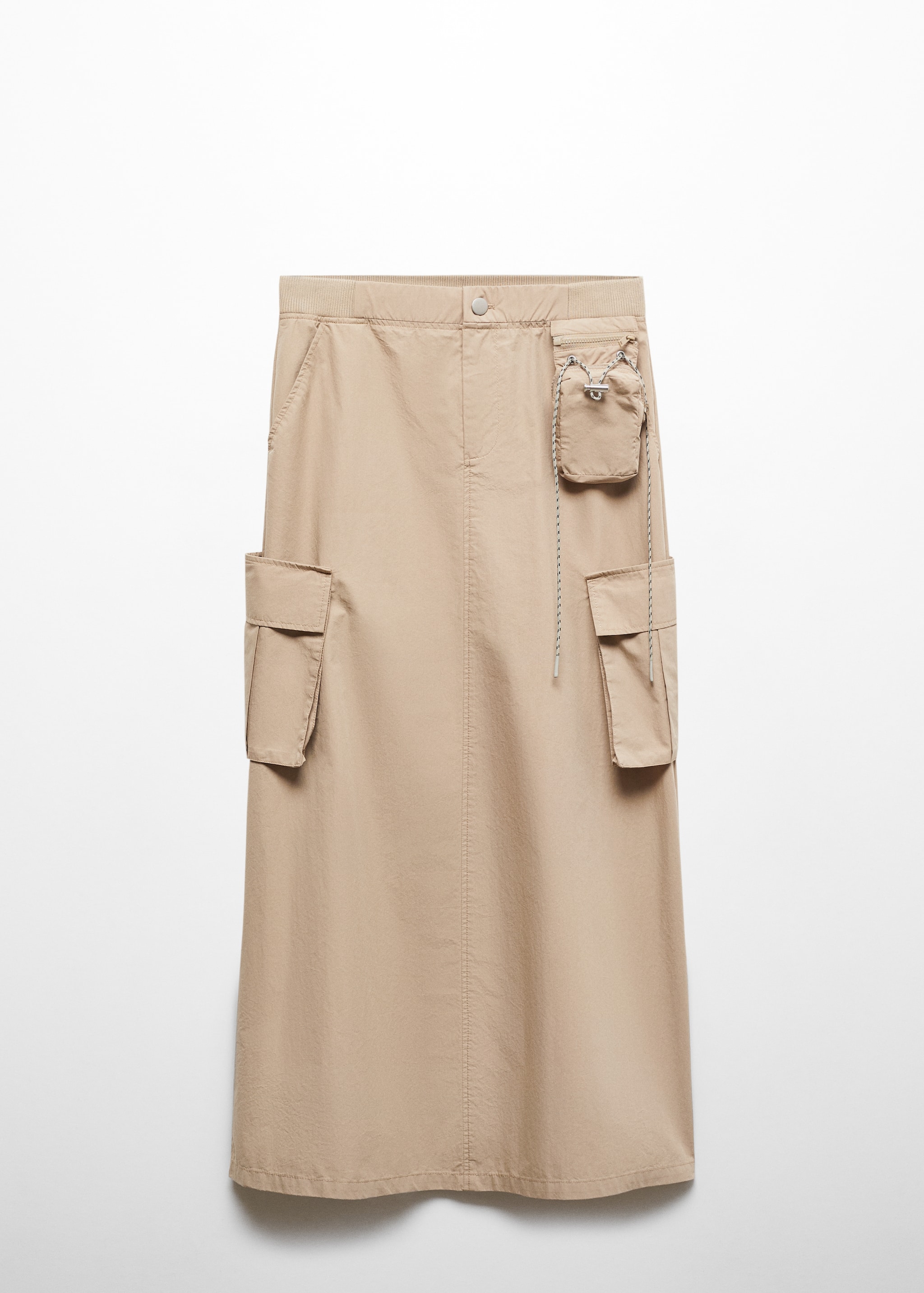 Long cargo skirt with pocket - Article without model