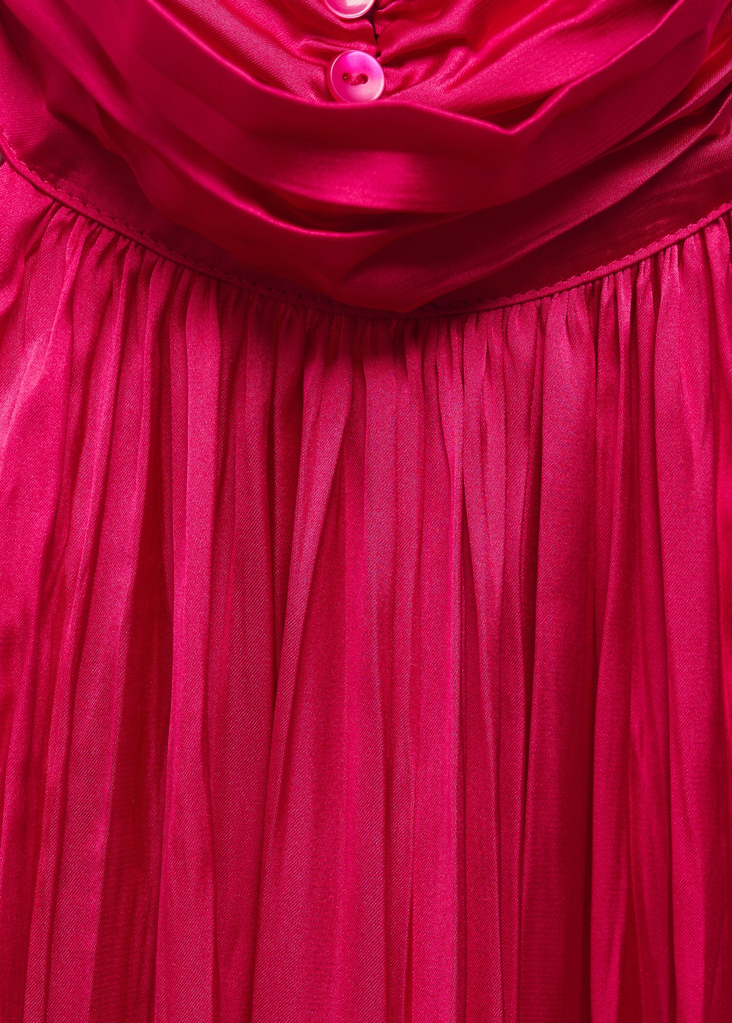 Turtleneck pleated blouse - Details of the article 8