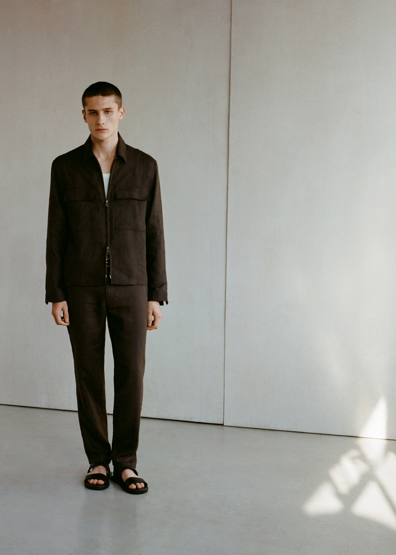 Pantalon 100 % lin slim fit - Détail de l'article 5