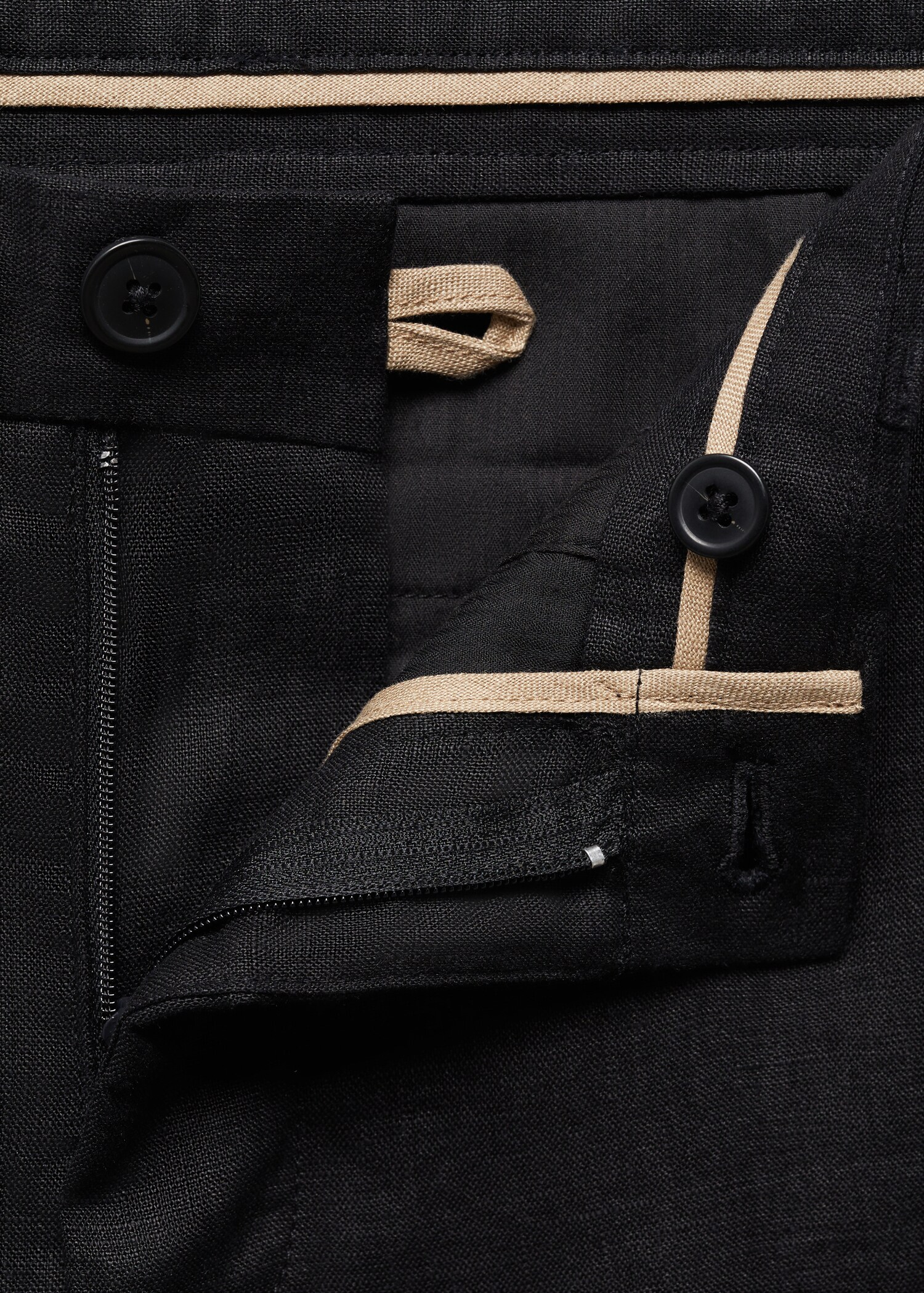 Pantalon 100 % lin slim fit - Détail de l'article 8